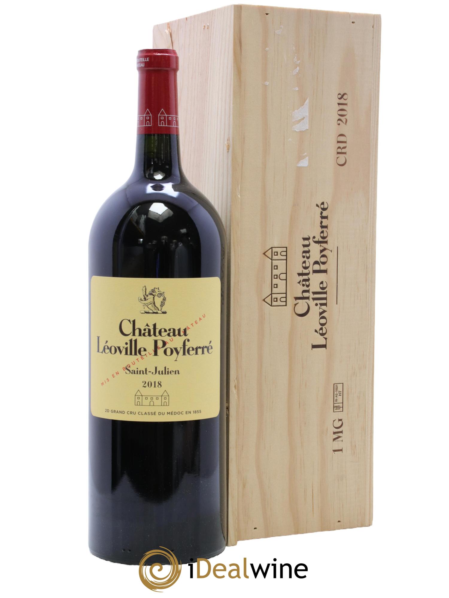 Château Léoville Poyferré 2ème Grand Cru Classé 2018 - Lot of 1 magnum - 0