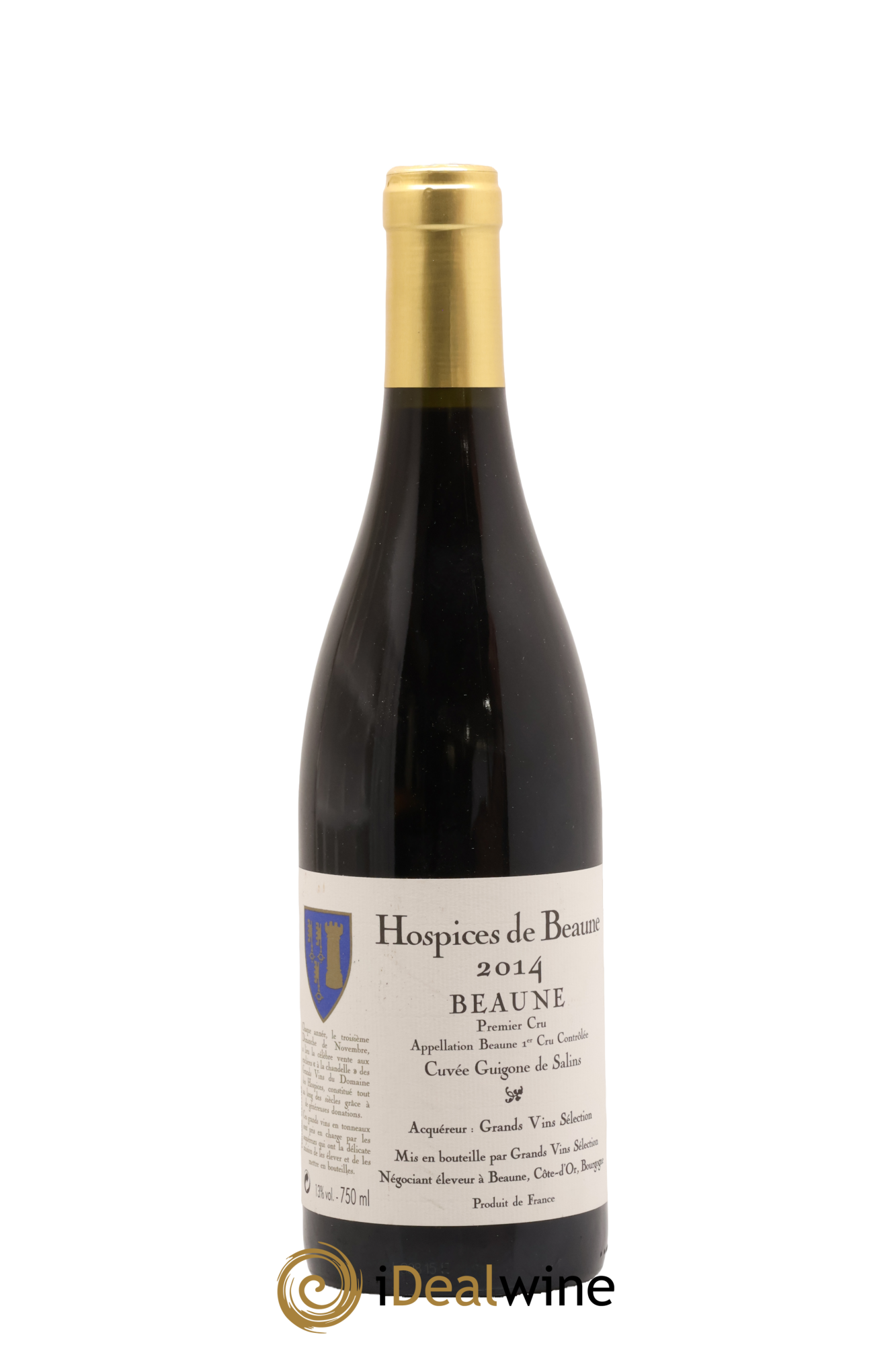 Beaune 1er Cru Guigone de salins Hospices de Beaune 2014 - Lot of 1 bottle - 0