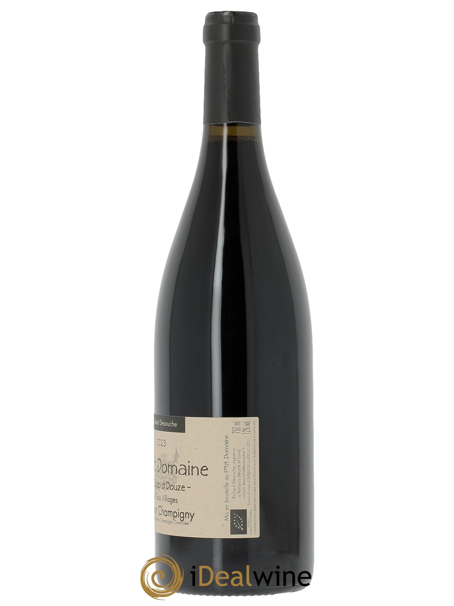 Saumur-Champigny Le Coup d'Douze Le P'tit Domaine  2023 - Lot de 1 bouteille - 1