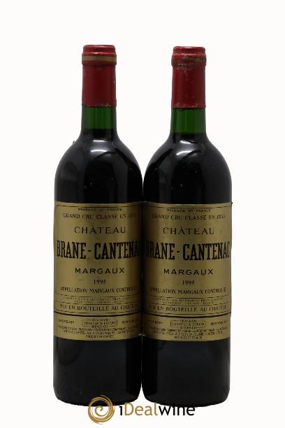 Château Brane Cantenac 2ème Grand Cru Classé 1995 - Lotto di 2 bottiglie - 0