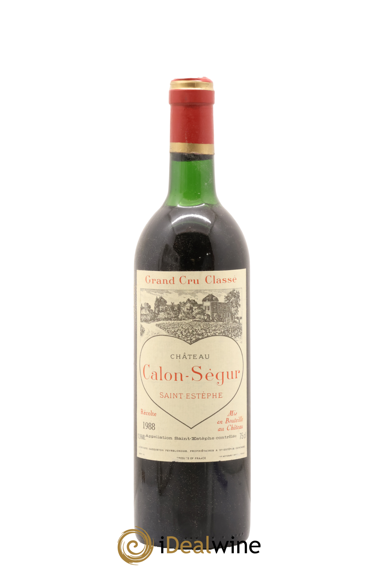 Château Calon Ségur 3ème Grand Cru Classé 1988 - Lotto di 1 bottiglia - 0