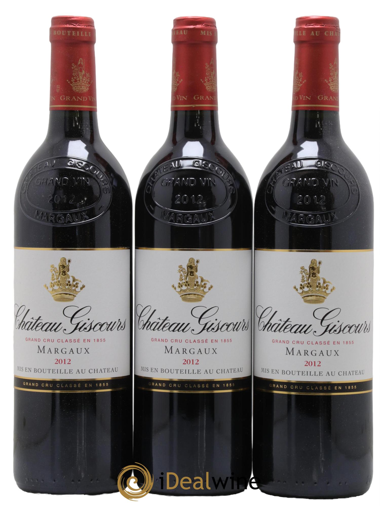 Château Giscours 3ème Grand Cru Classé 2012 - Lot de 12 bouteilles - 1