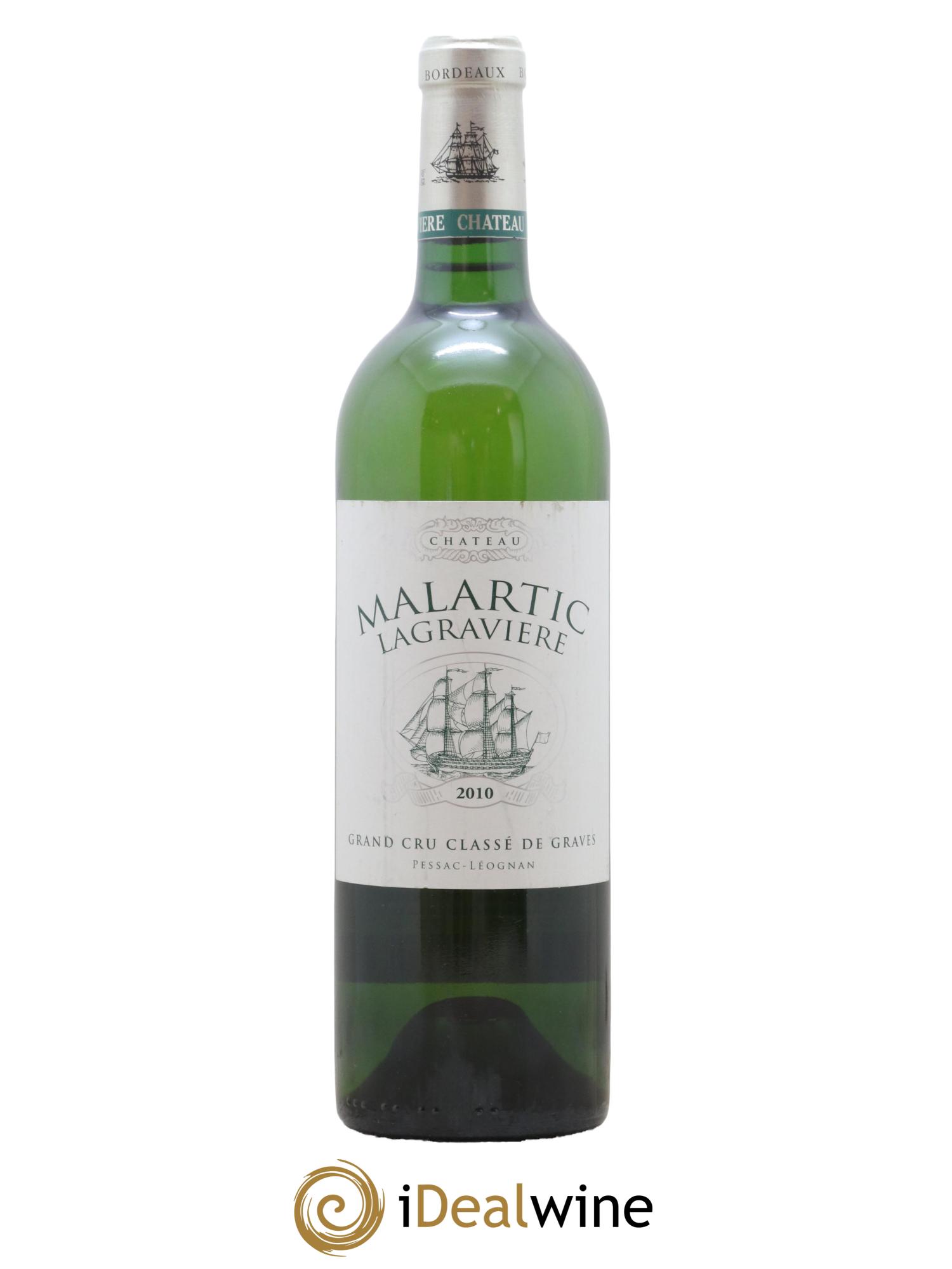 Château Malartic-Lagravière Cru Classé de Graves 2010 - Lot de 1 bouteille - 0
