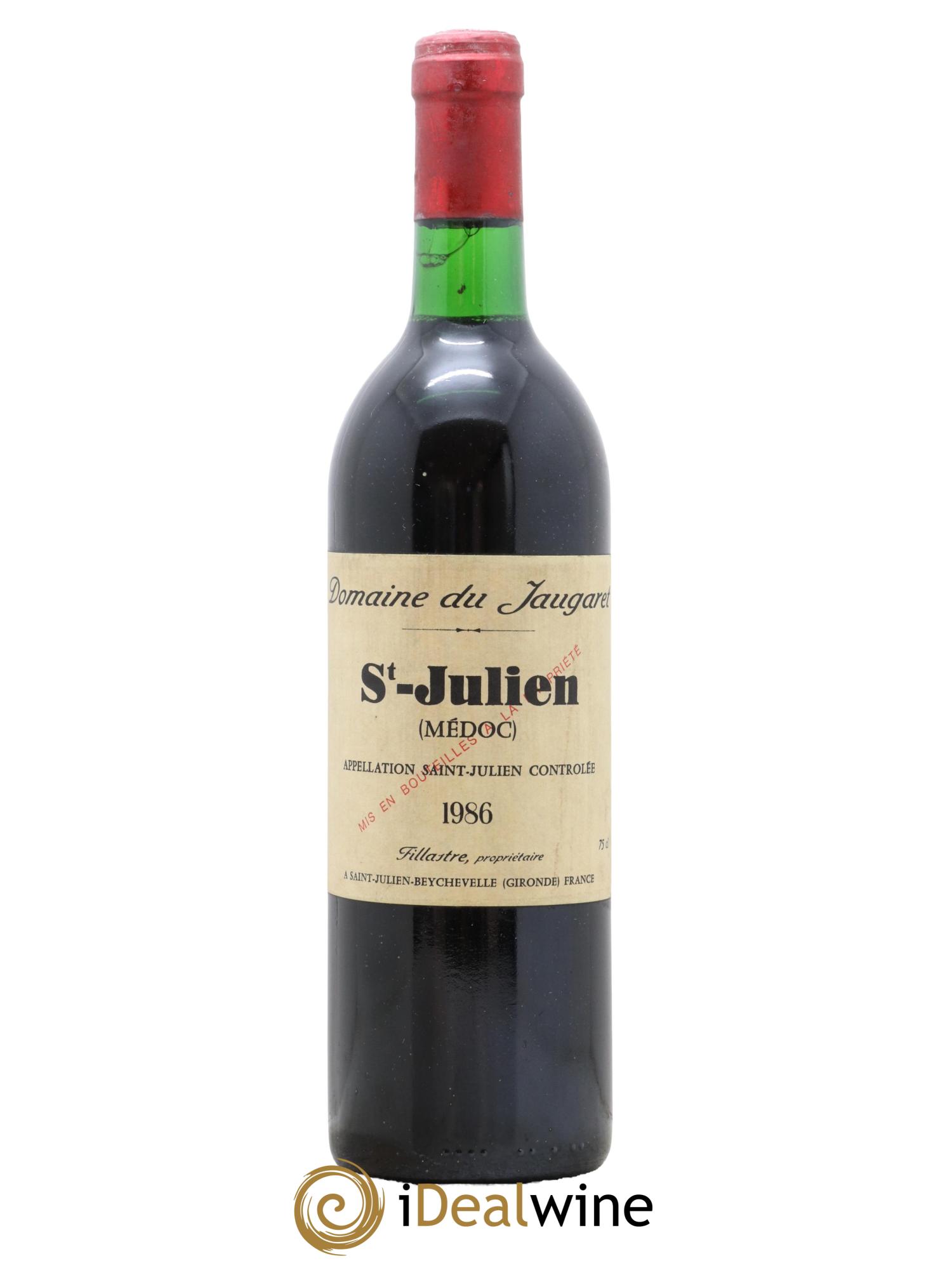Domaine du Jaugaret 1986 - Lot de 1 bouteille - 0
