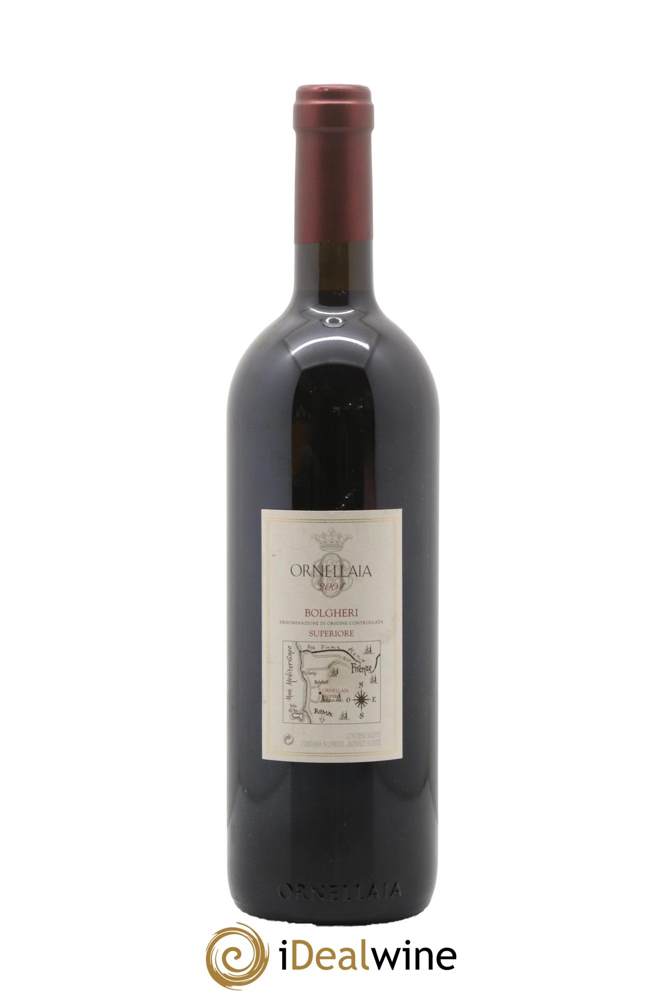 Bolgheri DOC Superiore Ornellaia Tenuta Dell'Ornellaia - Frescobaldi 2004 - Posten von 1 Flasche - 1