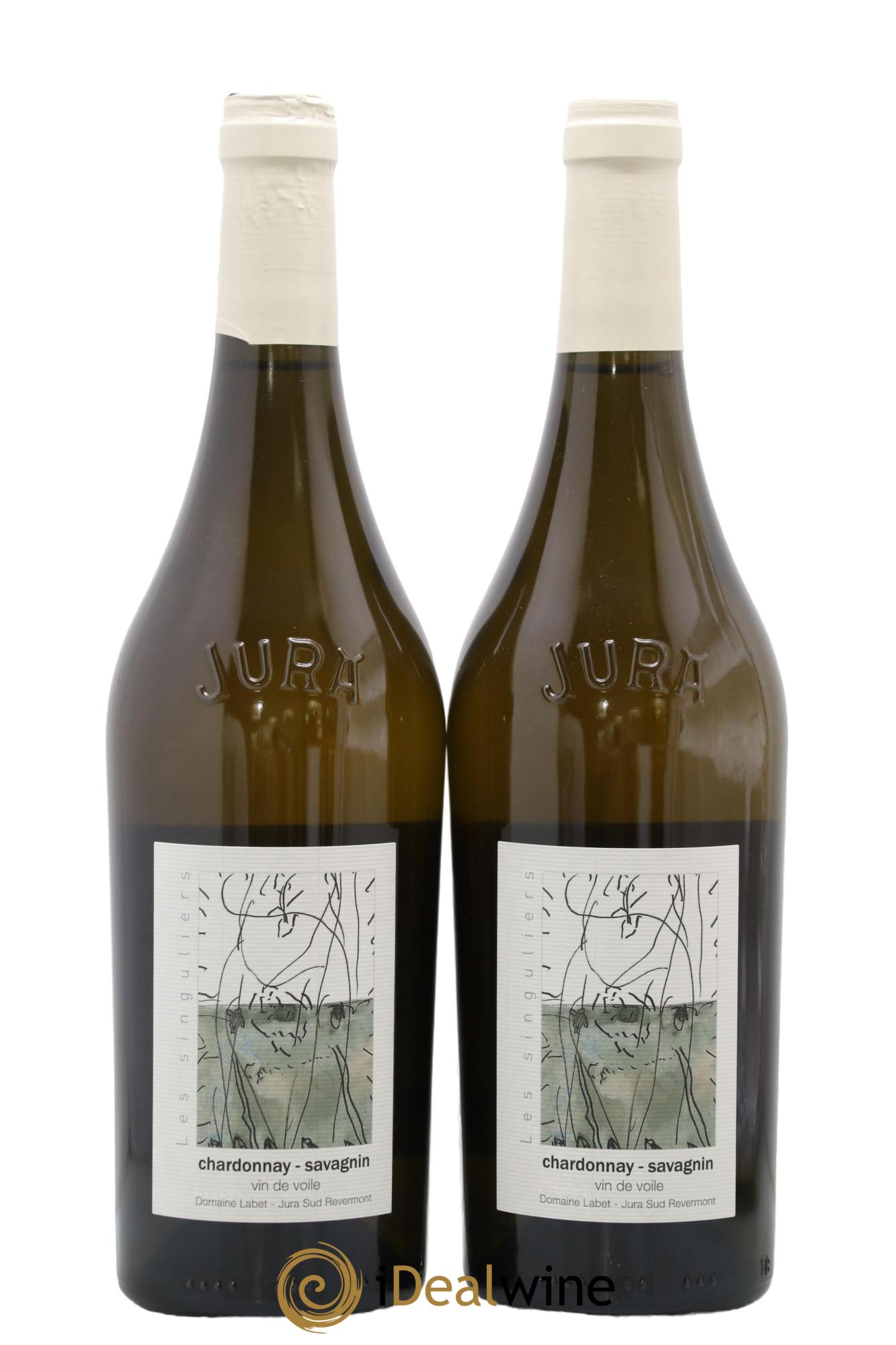 Côtes du Jura Vin de Voile Chardonnay-Savagnin Romain - Julien - Charline Labet 2020 - Lot de 2 bouteilles - 0