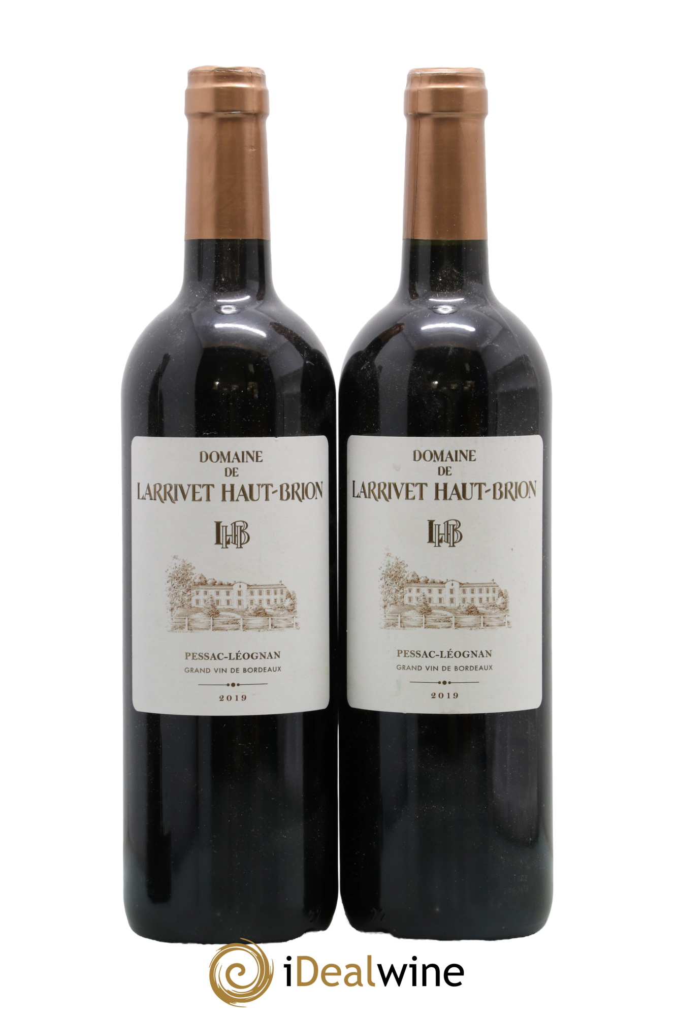 Château Larrivet Haut-Brion 2019 - Lot de 2 bouteilles - 0