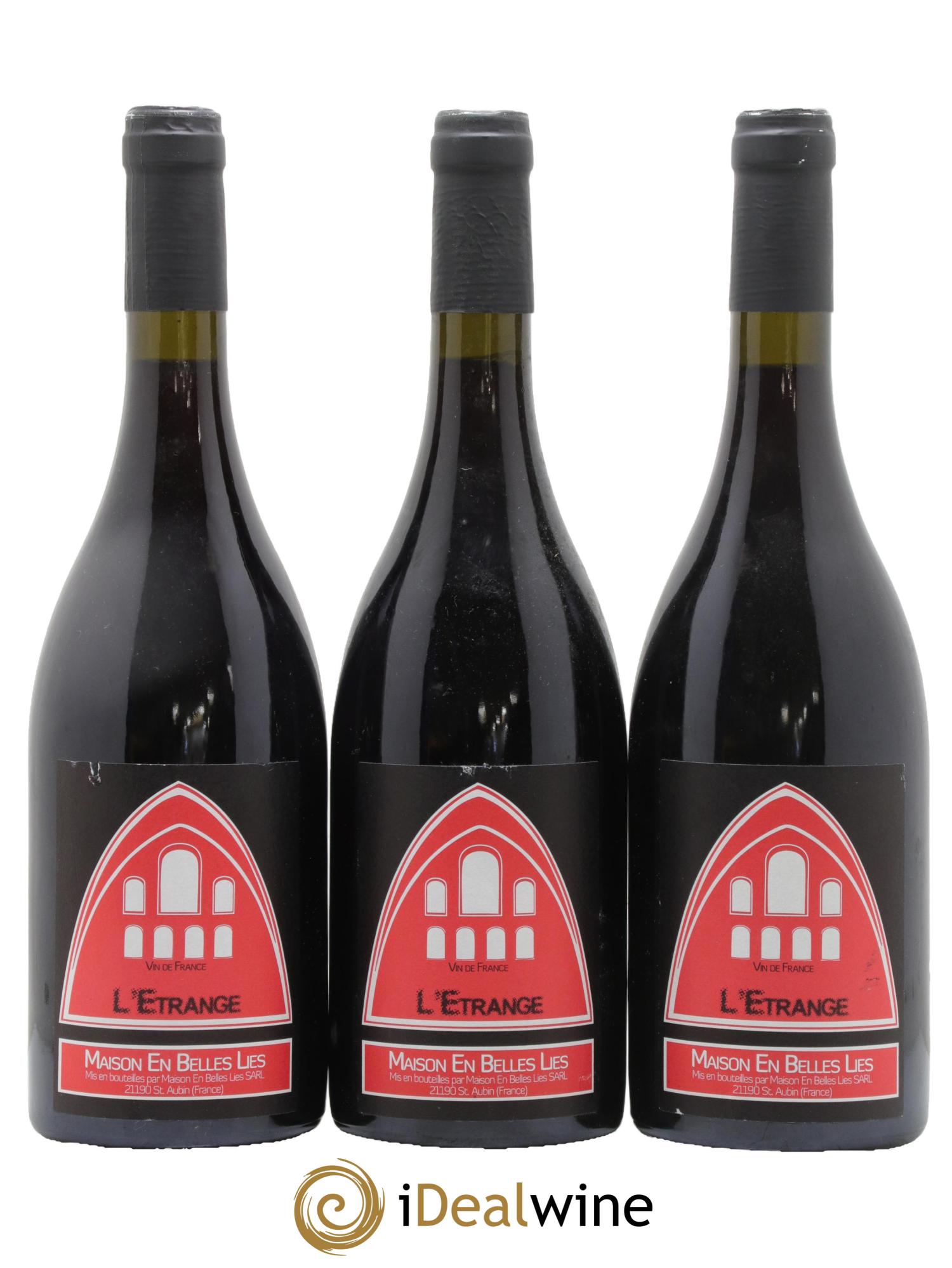 Vin de France L'Etrange Maison En Belles Lies 2017 - Lot de 3 bouteilles - 0