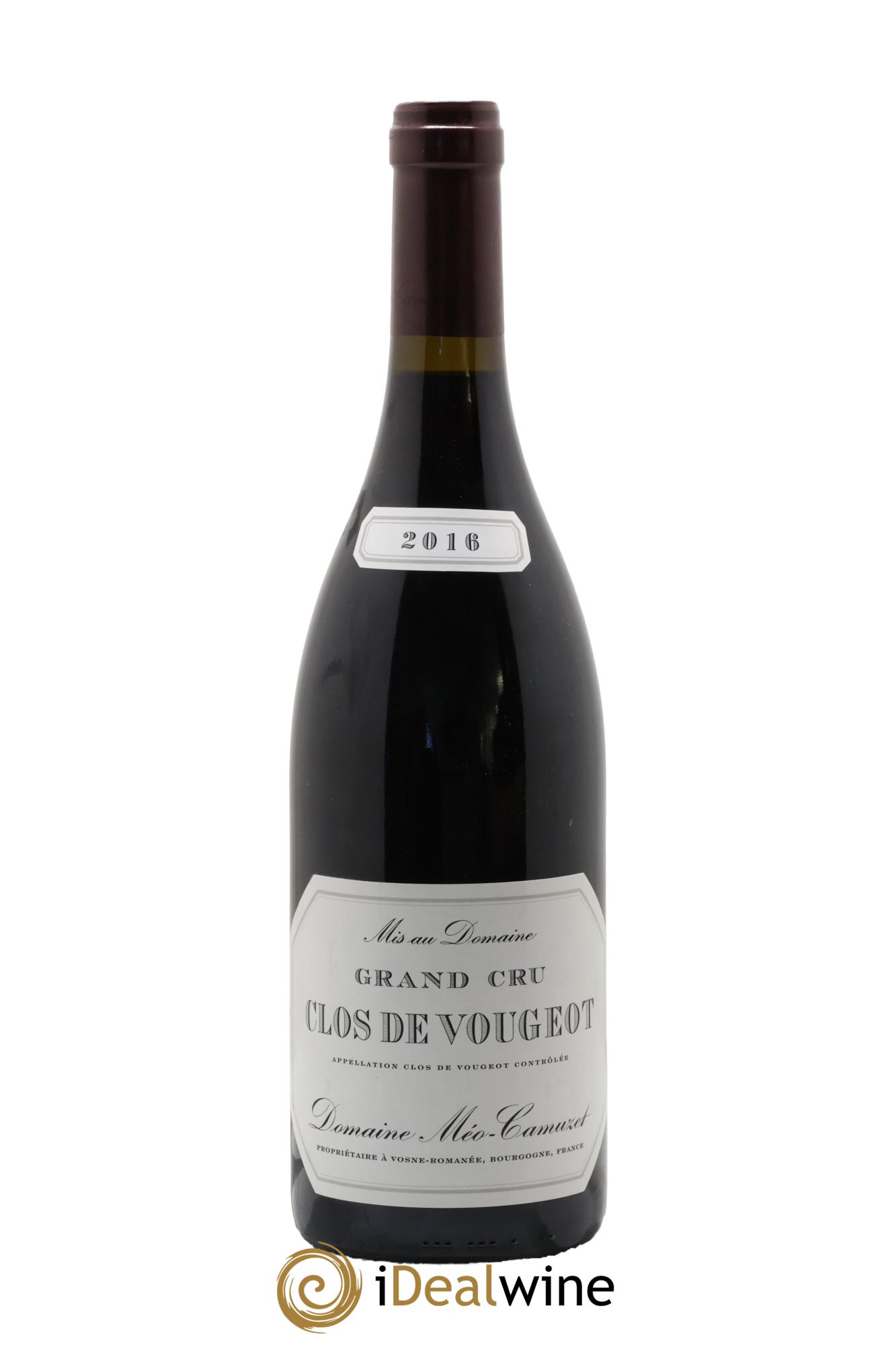 Clos de Vougeot Grand Cru Méo-Camuzet (Domaine) 2016 - Posten von 1 Flasche - 0