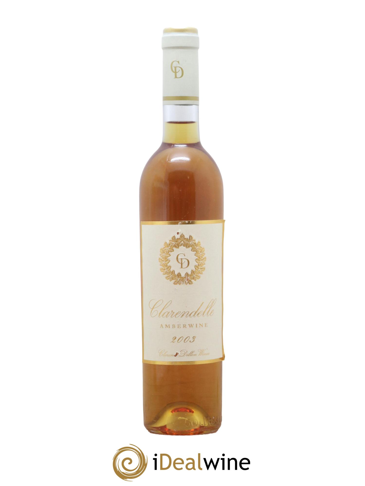 Monbazillac Clarendelle Amberwine Clarence Dillon 2003 - Lot de 1 format 50cl - 0