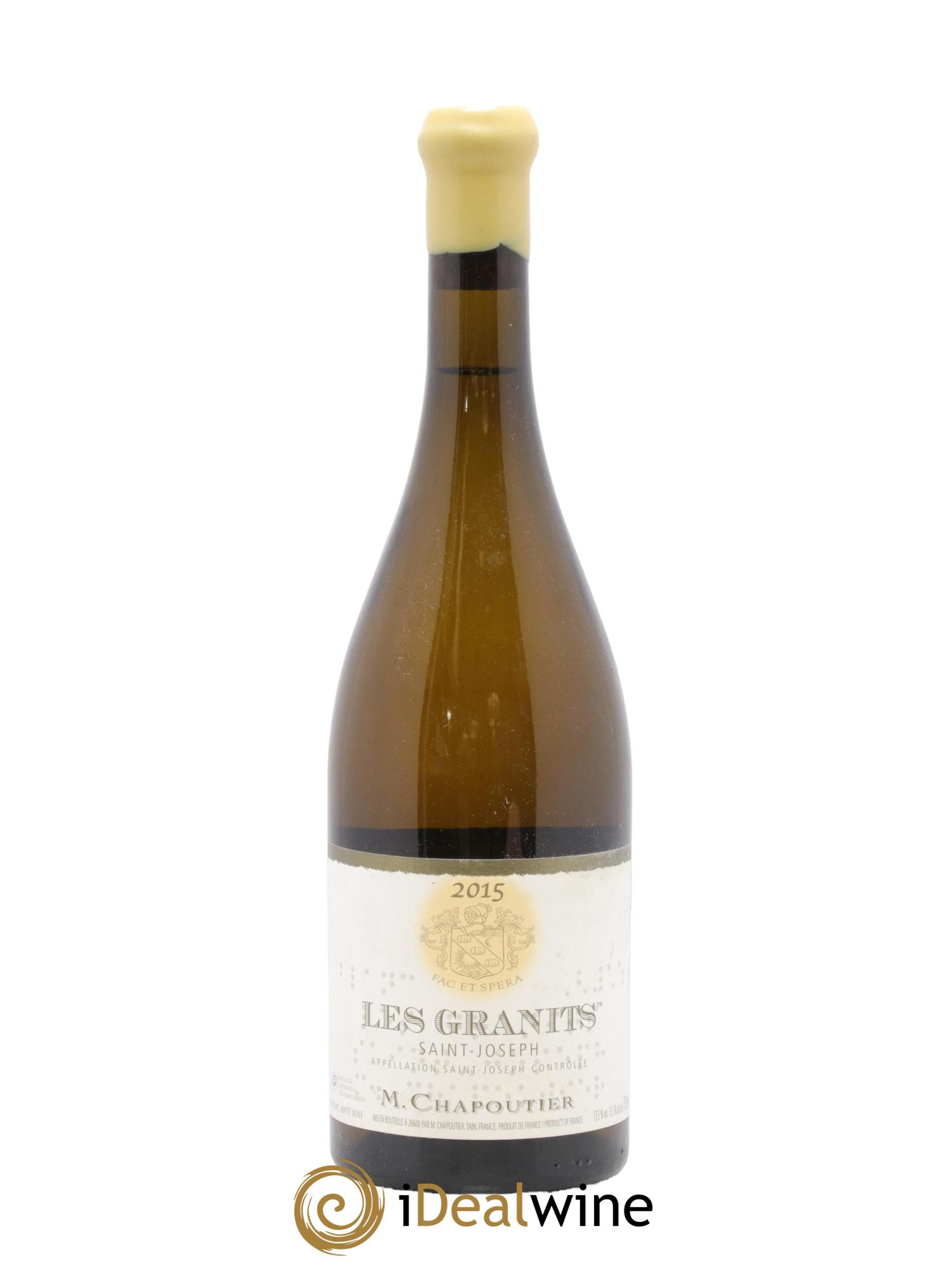 Saint-Joseph Les Granits Chapoutier 2015 - Lot de 1 bouteille - 0