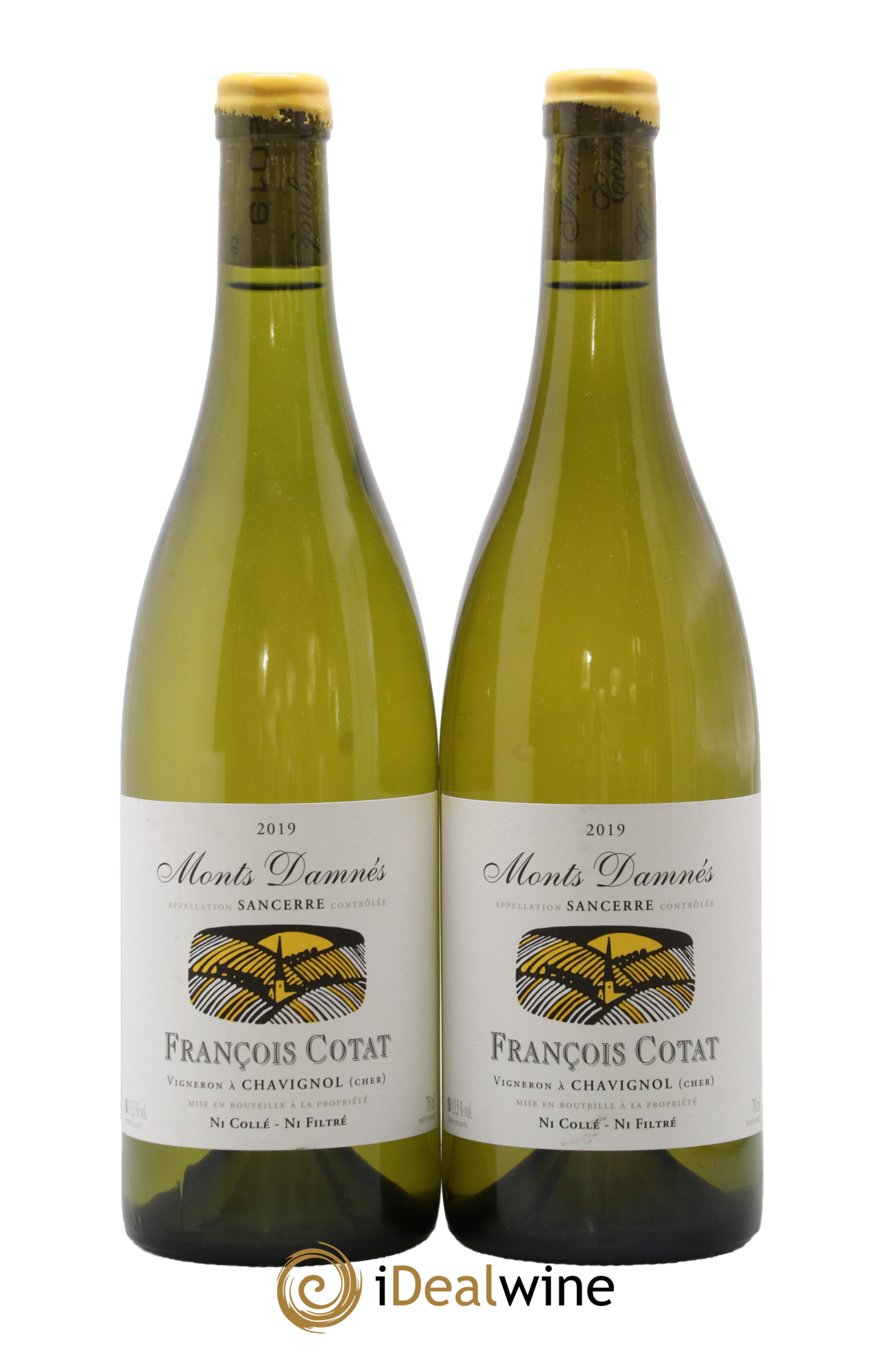 Sancerre Les Monts Damnés François Cotat 2019 - Lot de 2 bouteilles - 0