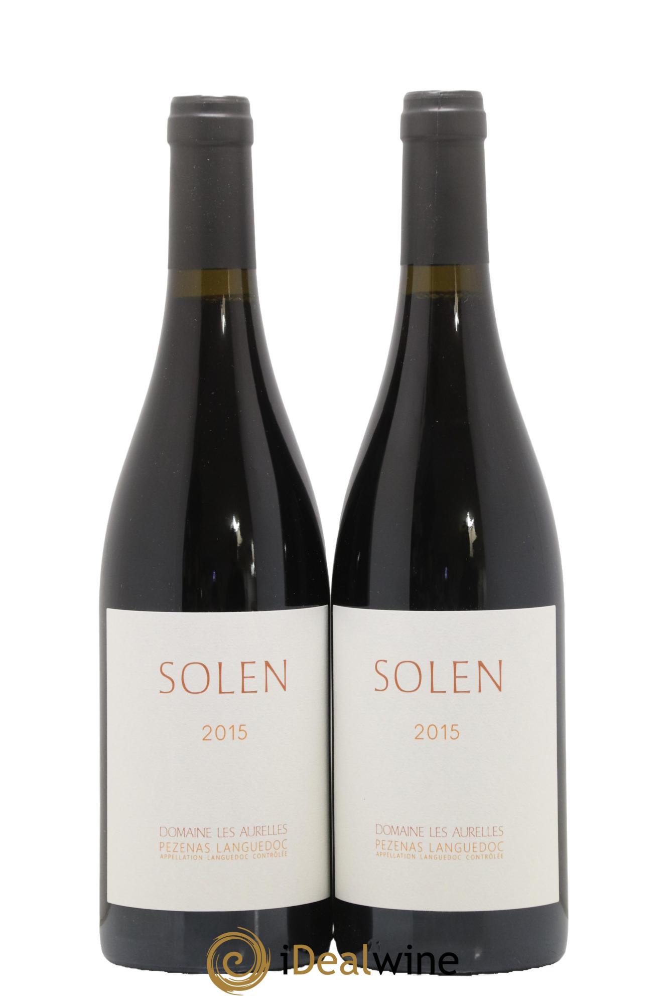 Languedoc Pézenas Solen Domaine les Aurelles 2015 - Lotto di 2 bottiglie - 0