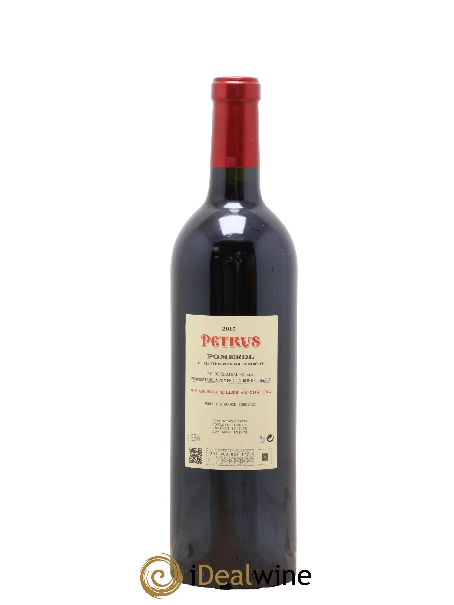 Petrus 2013 - Lot de 1 bouteille - 2