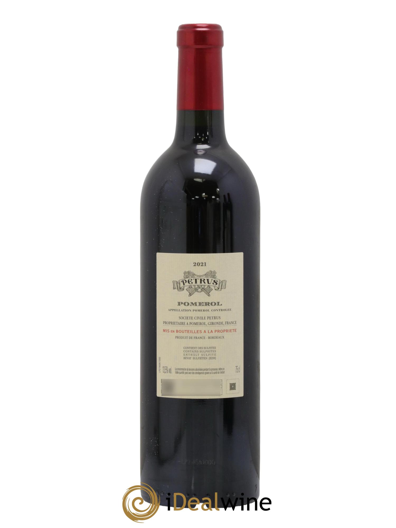 Petrus  2021 - Lot de 1 bouteille - 1