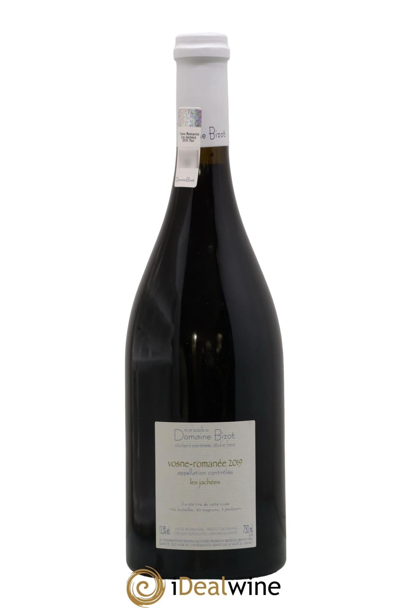 Vosne-Romanée Les Jachées Bizot (Domaine) 2019 - Lot of 1 bottle - 1