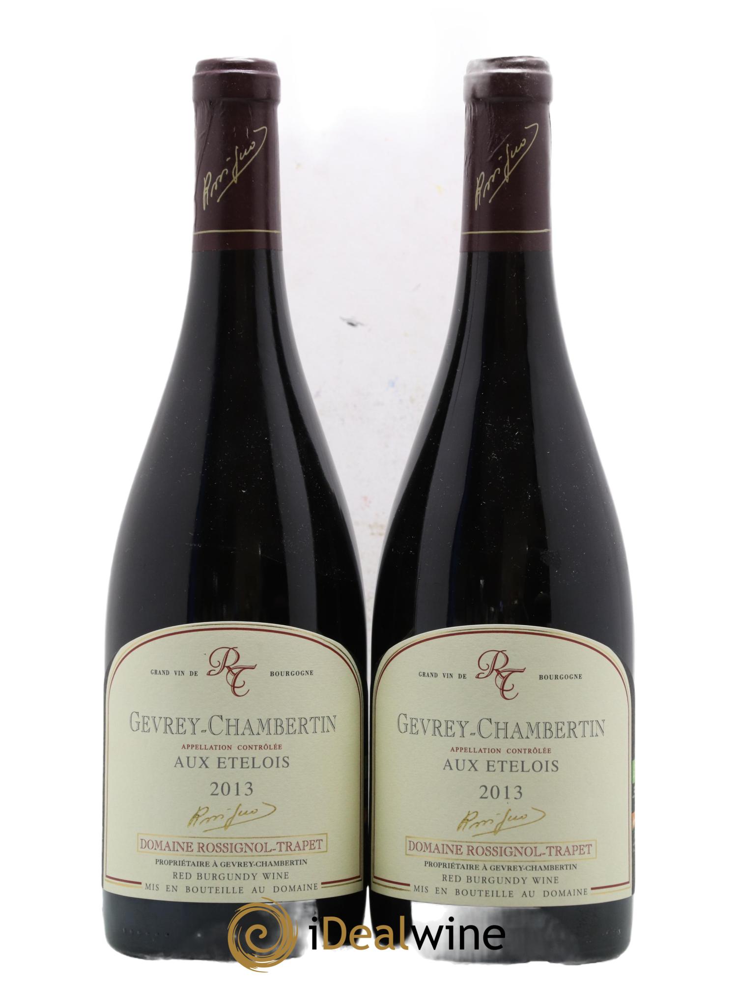 Gevrey-Chambertin Aux Etelois Rossignol-Trapet (Domaine) 2013 - Lot de 2 bouteilles - 0