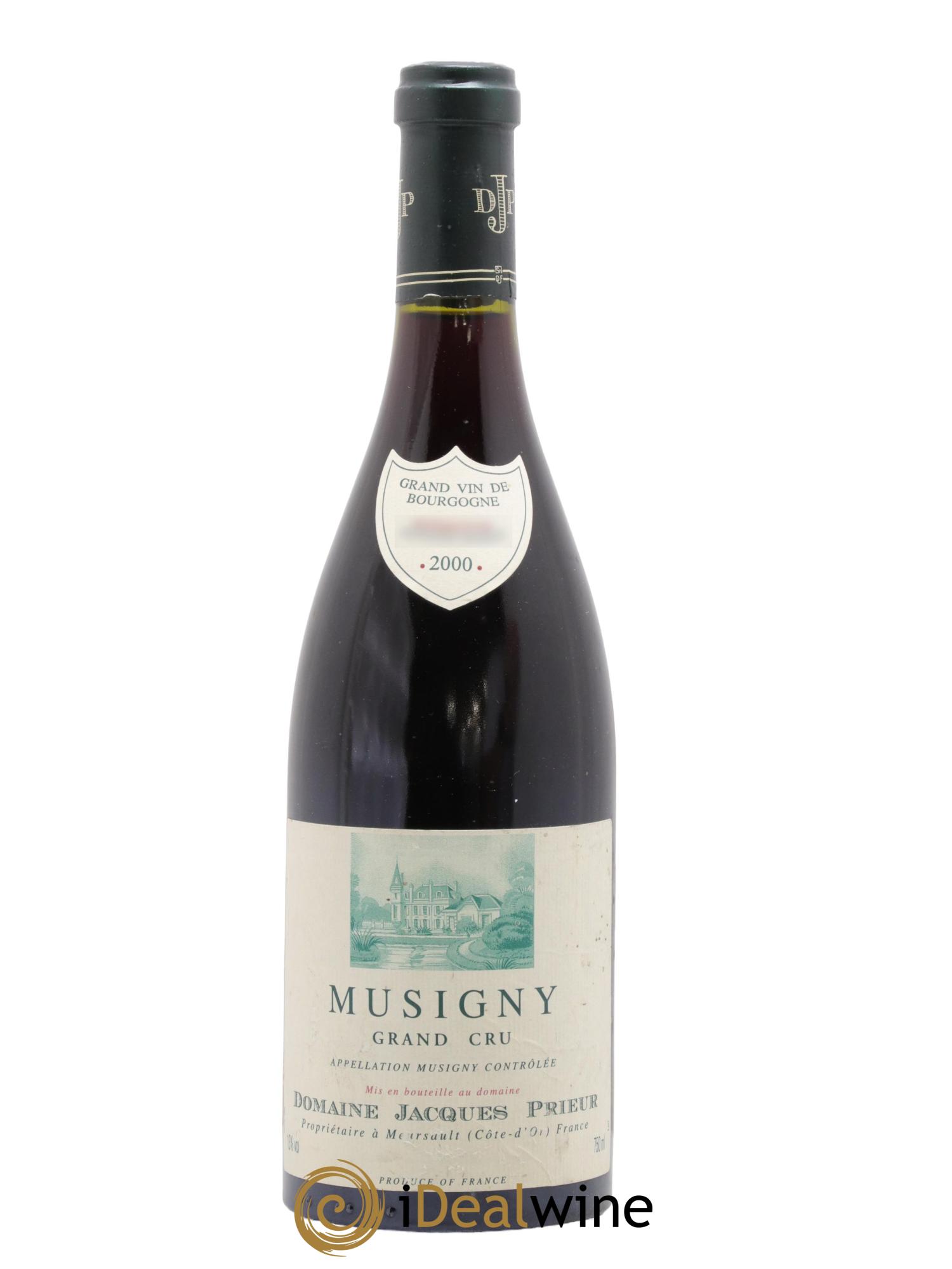 Musigny Grand Cru Jacques Prieur (Domaine) 2000 - Lot of 1 bottle - 0