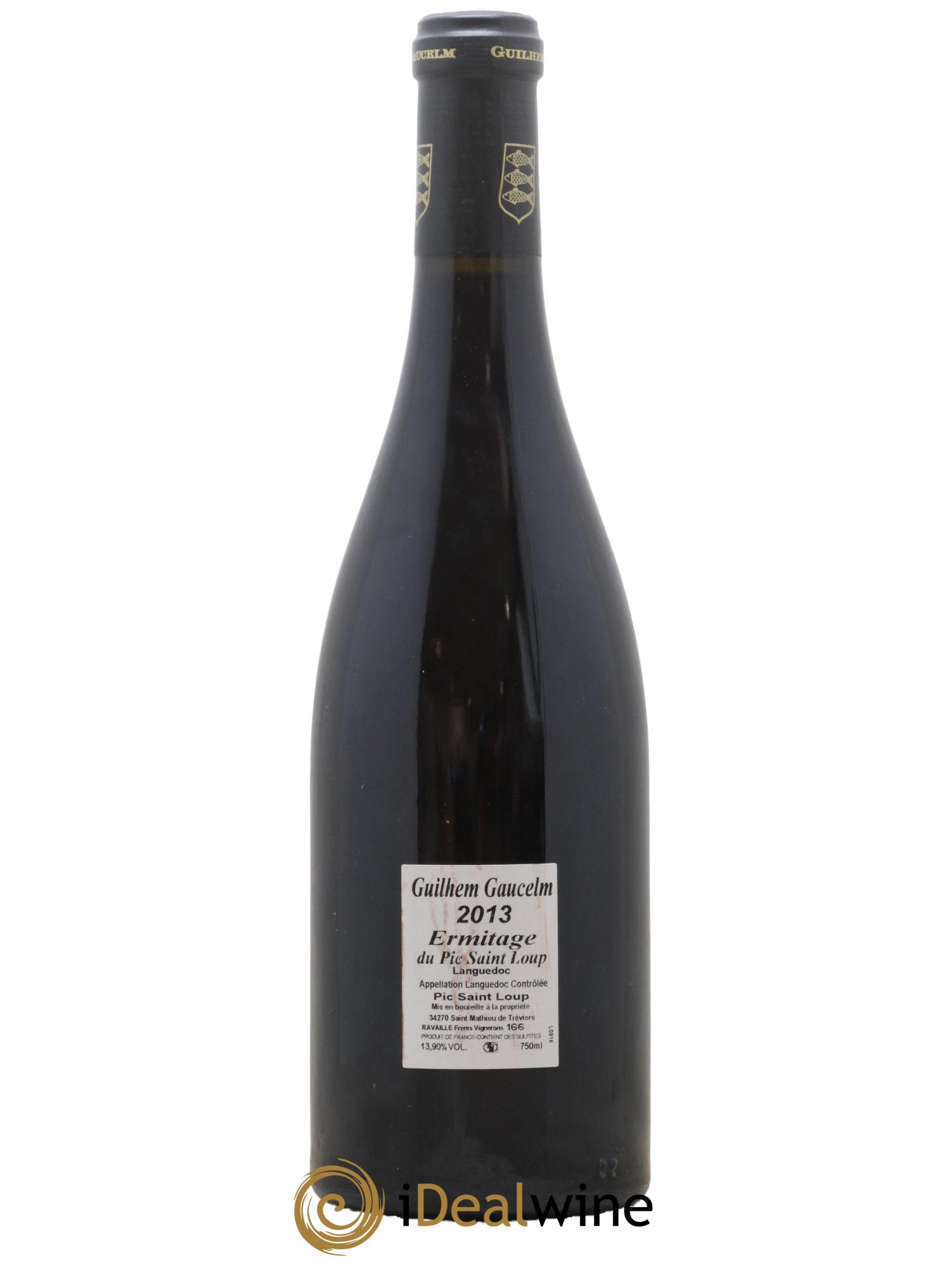 Pic Saint-Loup Héritage du Pic Saint-Loup (anciennement Ermitage) Guilhem Gaucelm 2013 - Lot de 1 bouteille - 1