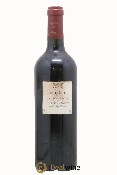 Château Pontet Canet 5ème Grand Cru Classé 2011 - Lot de 1 bouteille - 1