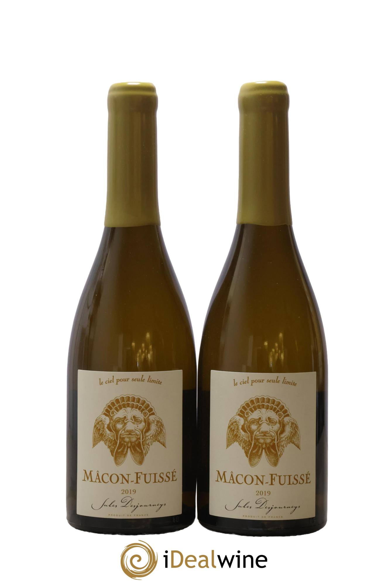 Mâcon-Fuissé Bois de la Croix Jules Desjourneys 2019 - Lot de 2 bouteilles - 0