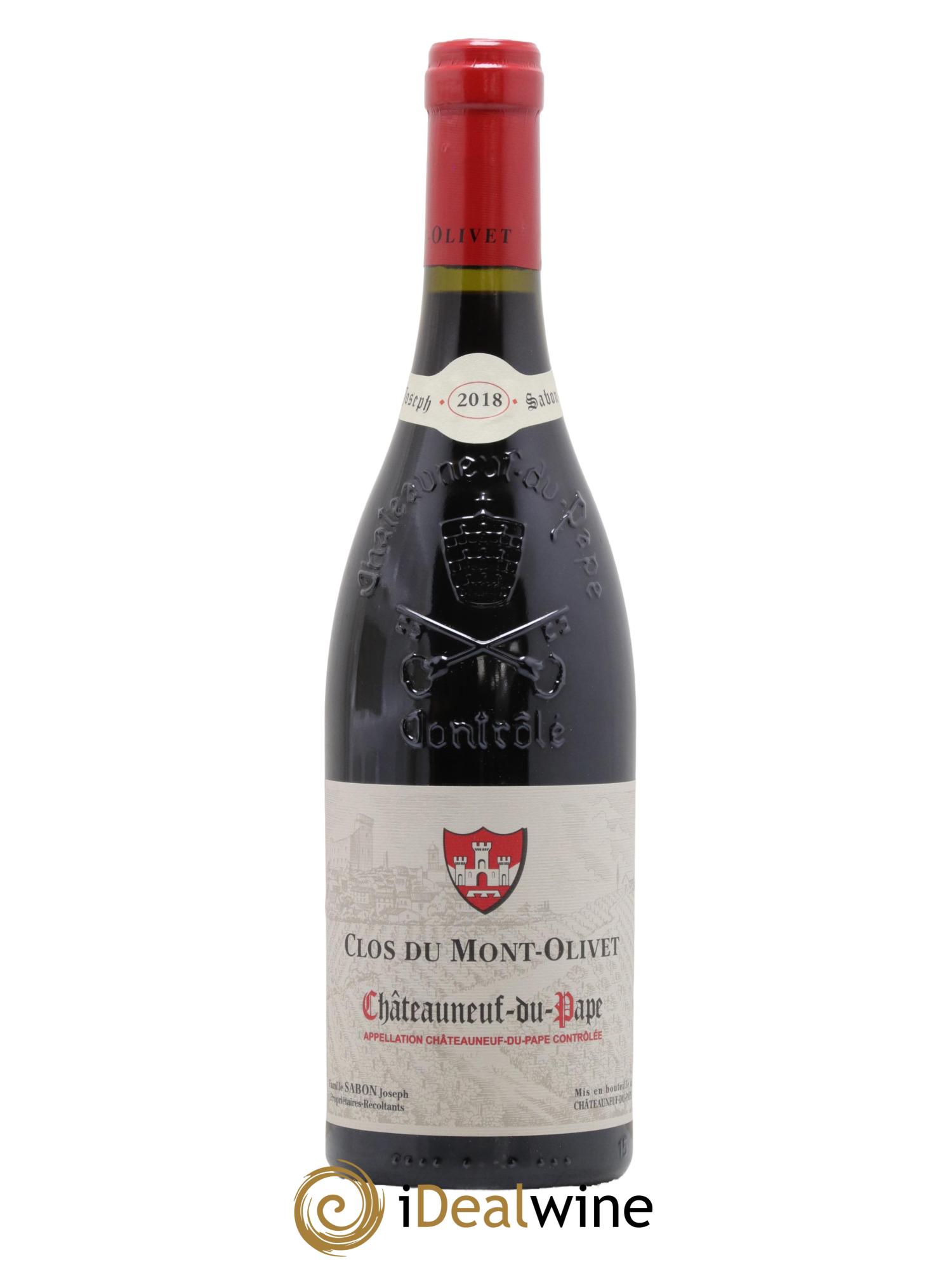 Châteauneuf-du-Pape Clos du Mont-Olivet 2018 - Lot de 1 bouteille - 0
