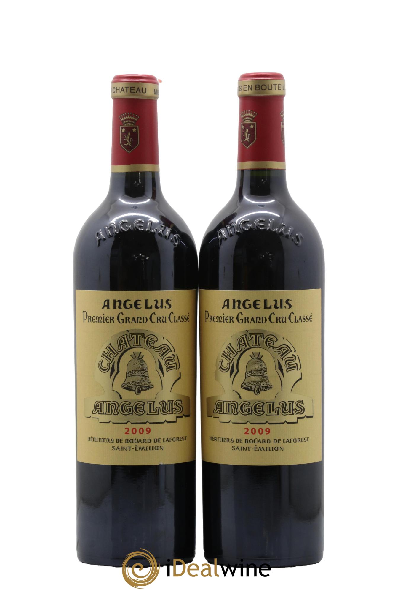Château Angélus 1er Grand Cru Classé A  2009 - Posten von 2 Flaschen - 0