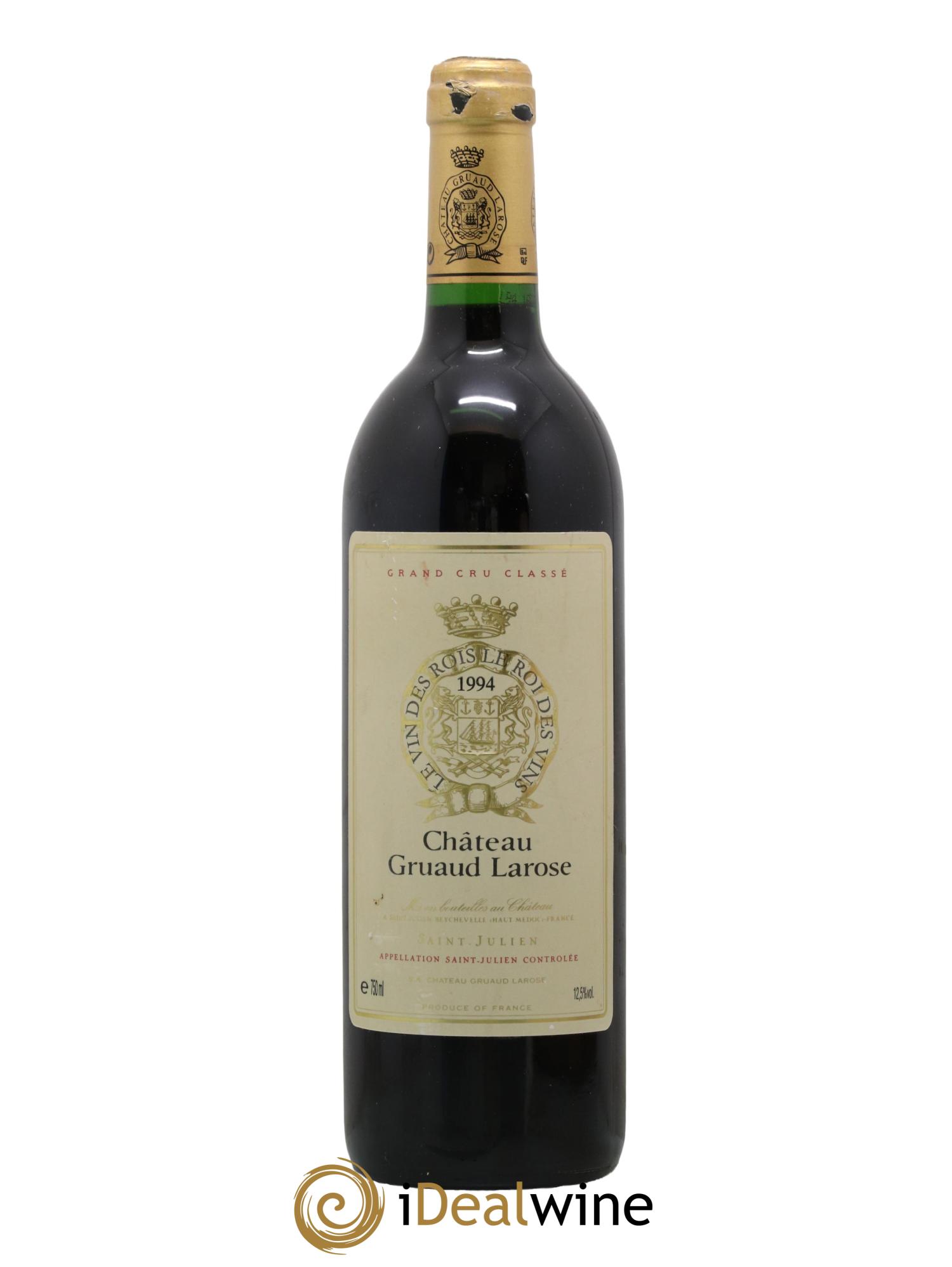 Château Gruaud Larose 2ème Grand Cru Classé 1994 - Lot de 1 bouteille - 0