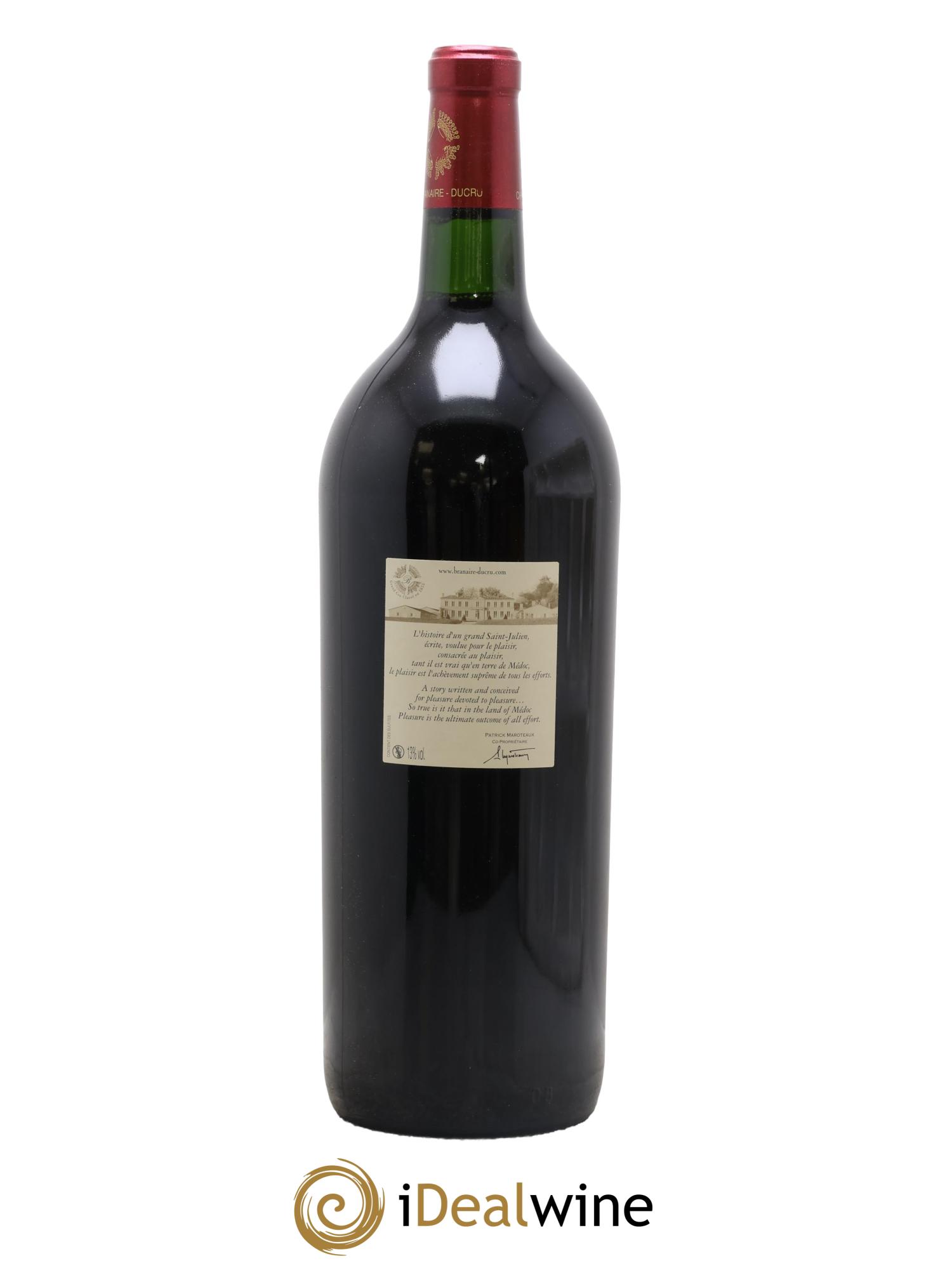 Château Branaire Ducru 4ème Grand Cru Classé 2006 - Lot de 1 magnum - 1
