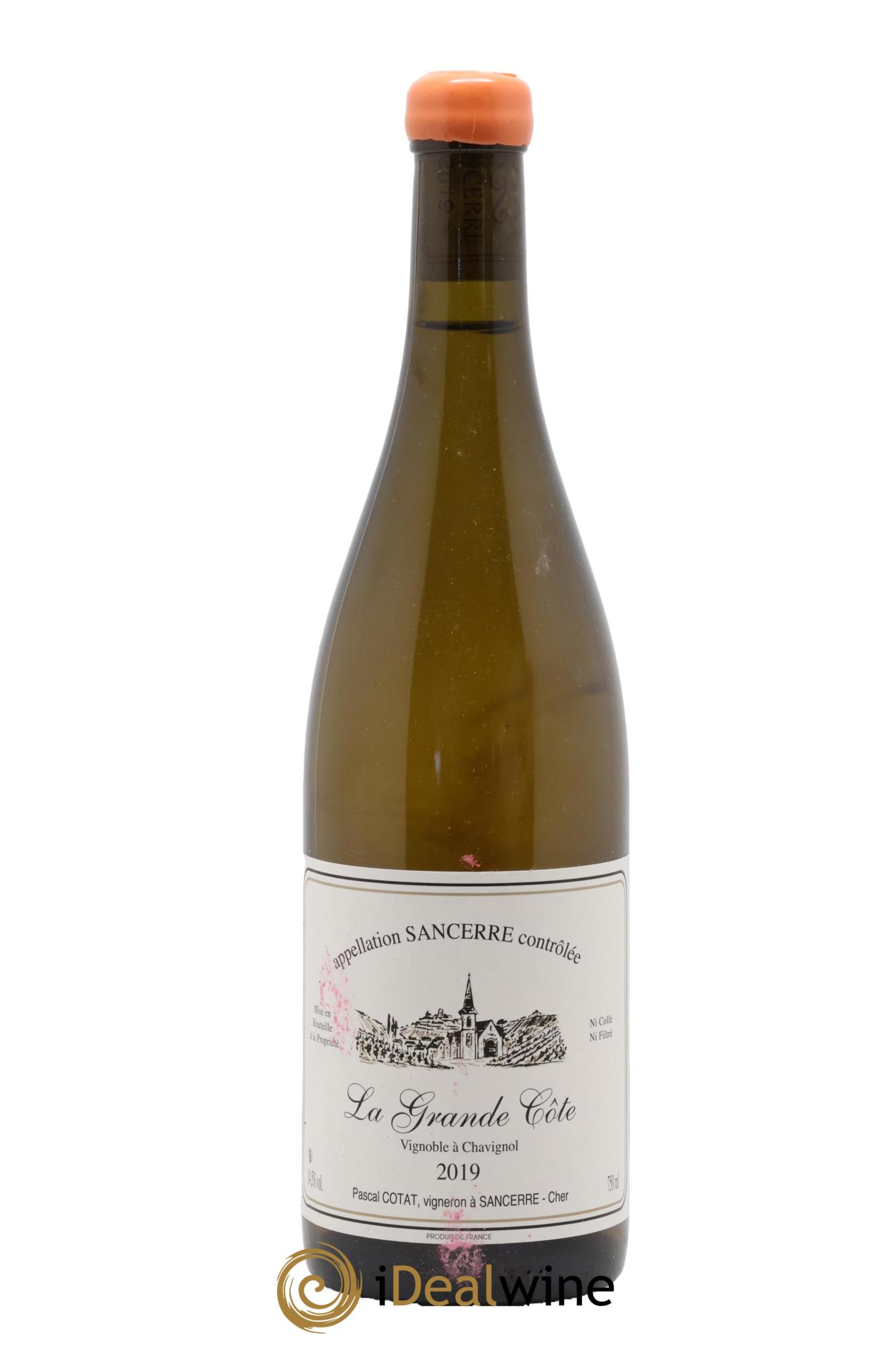 Sancerre La Grande Côte Pascal Cotat 2019 - Posten von 1 Flasche - 0