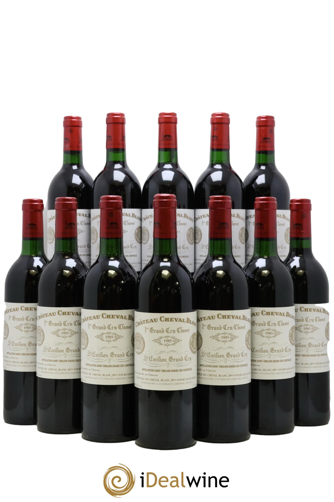 Château Cheval Blanc 1er Grand Cru Classé A 1985 - Posten von 12 Flaschen - 0
