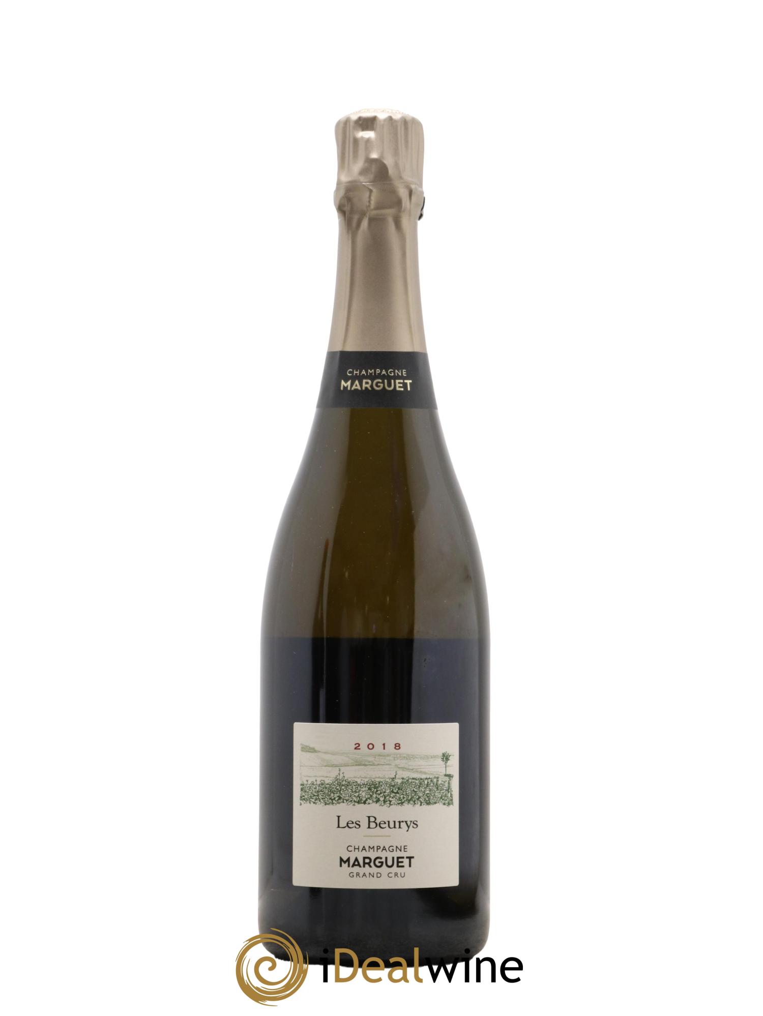 Les Beurys Zéro Dosage Marguet 2018 - Lot de 1 bouteille - 0