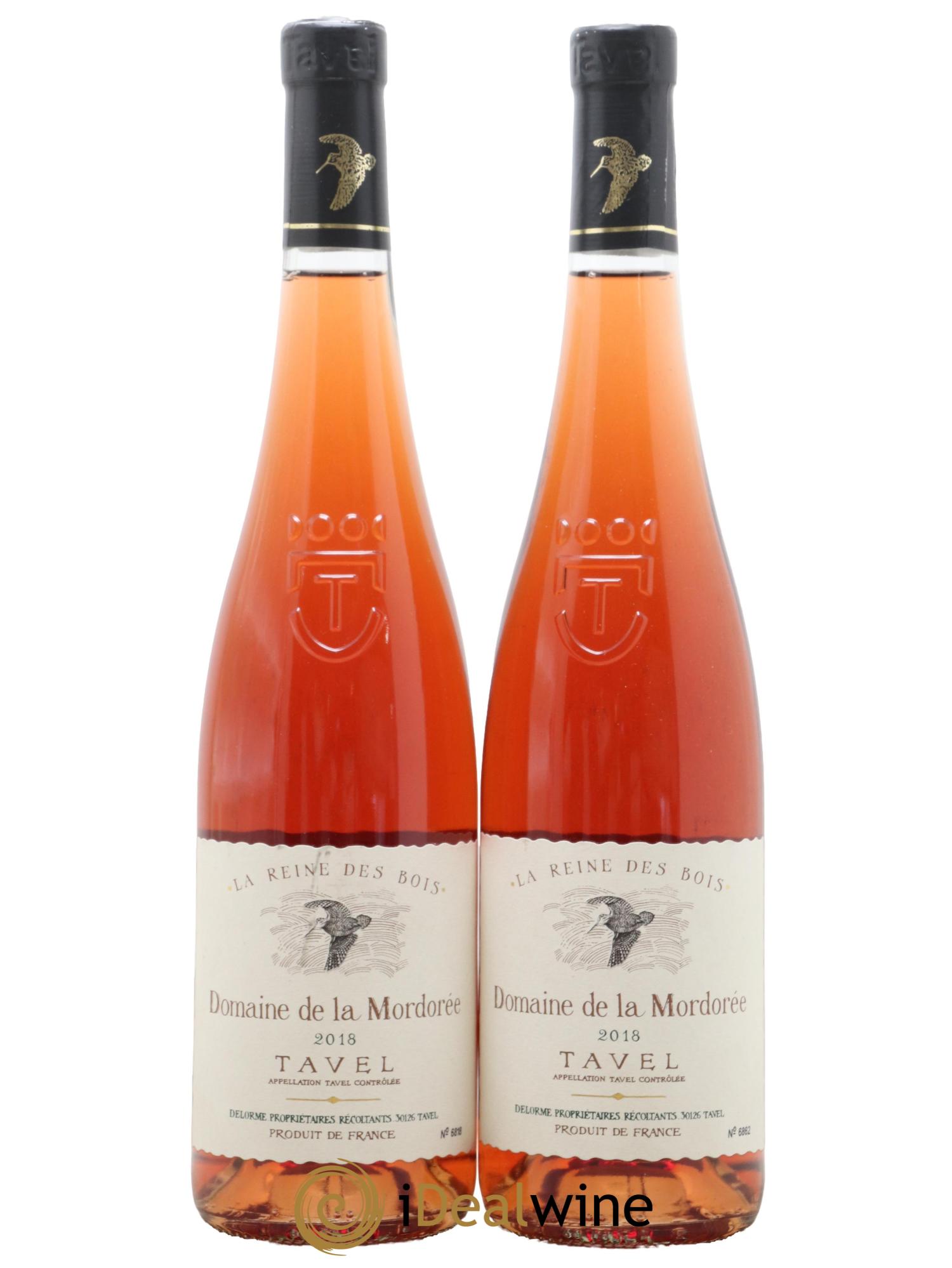 Tavel La Reine des Bois La Mordorée (Domaine de) 2018 - Lot of 2 bottles - 0