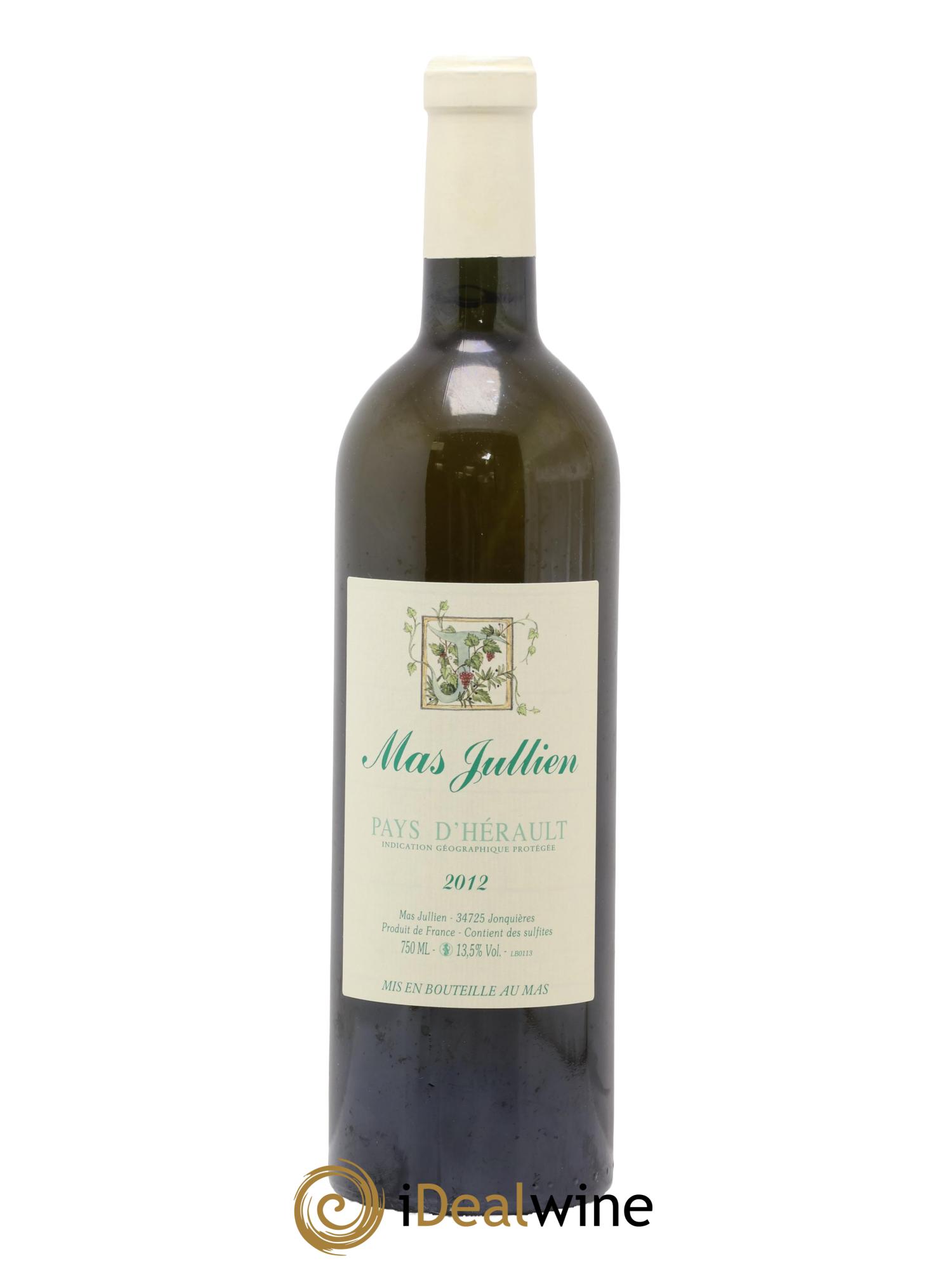 IGP Pays d'Hérault Mas Jullien Olivier Jullien 2012 - Lot of 1 bottle - 0