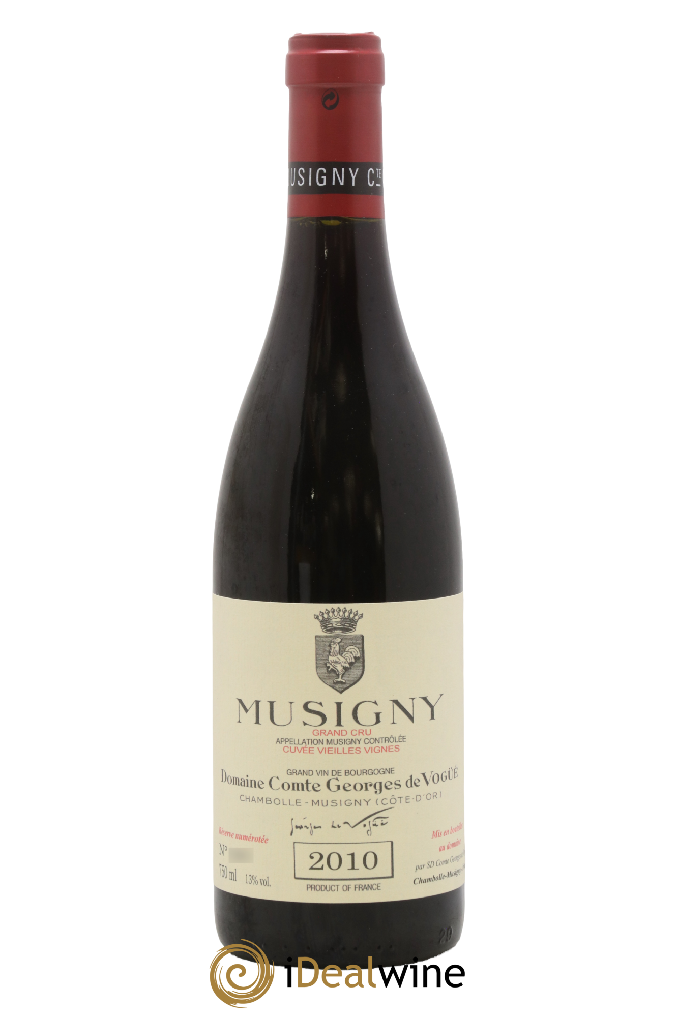 Musigny Grand Cru Cuvée Vieilles Vignes Comte Georges de Vogüé 2010 - Lotto di 1 bottiglia - 0