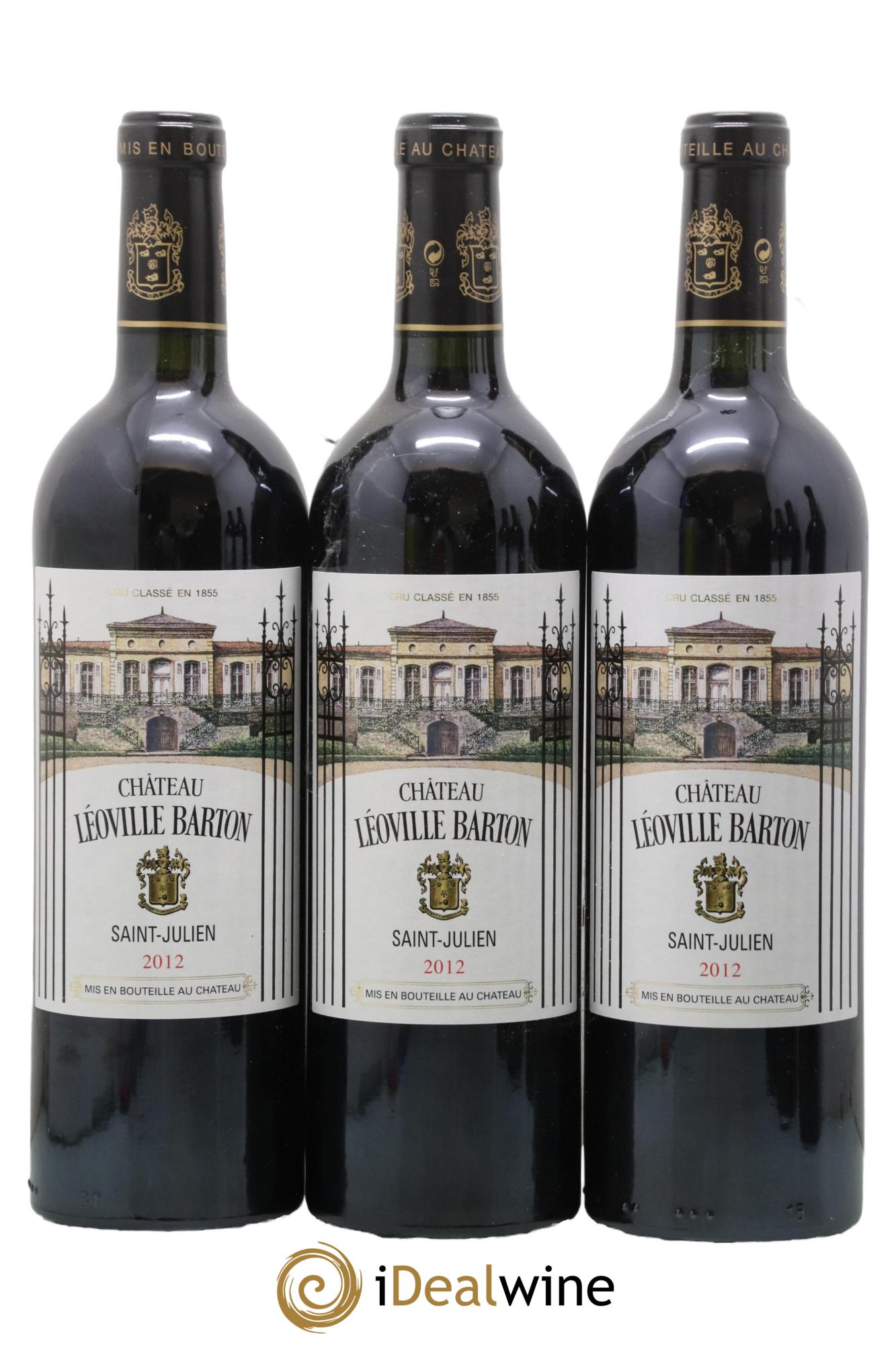 Château Léoville Barton 2ème Grand Cru Classé 2012 - Lot de 6 bouteilles - 2