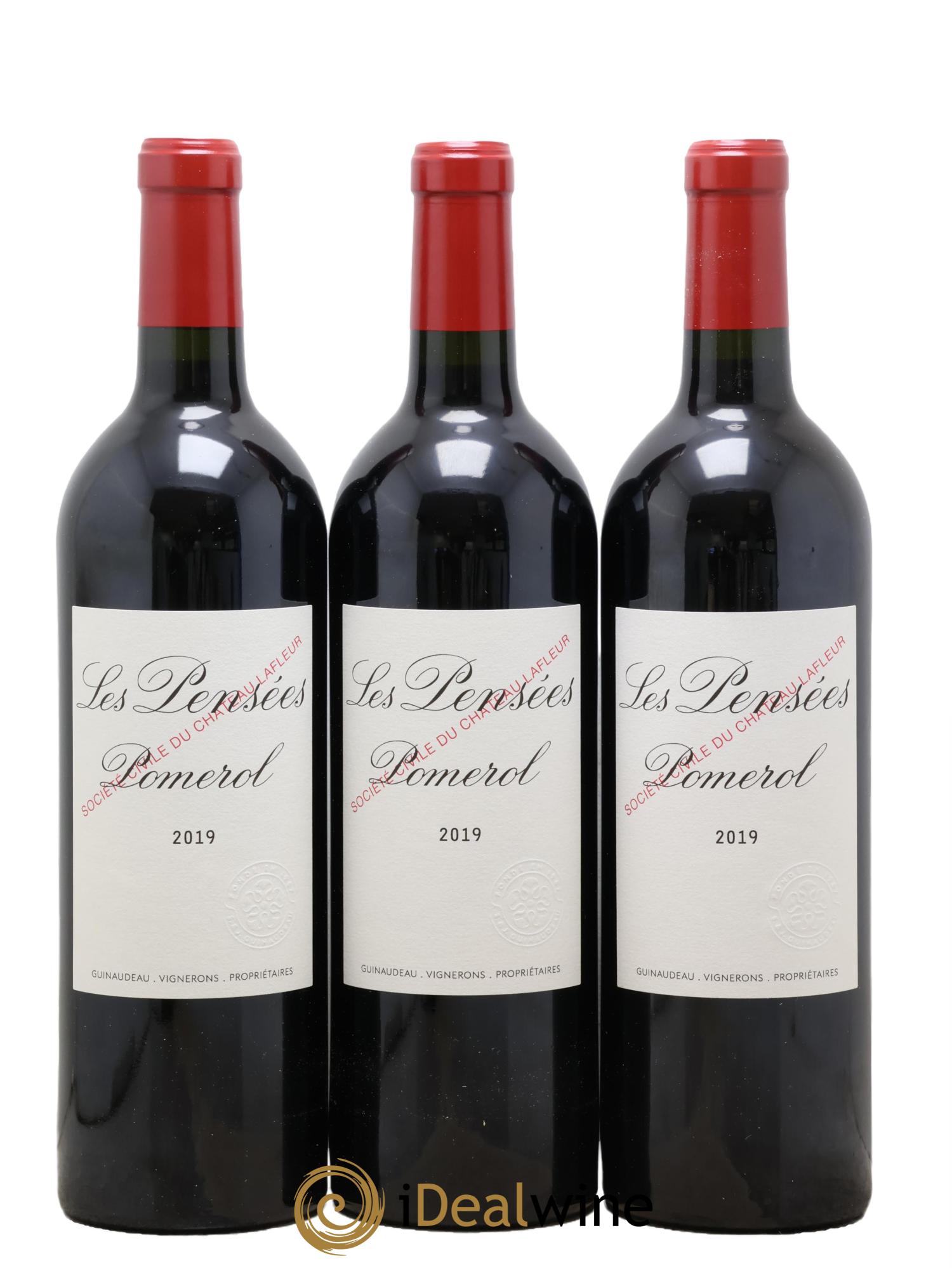 Pensées de Lafleur Second Vin 2019 - Lot of 3 bottles - 0