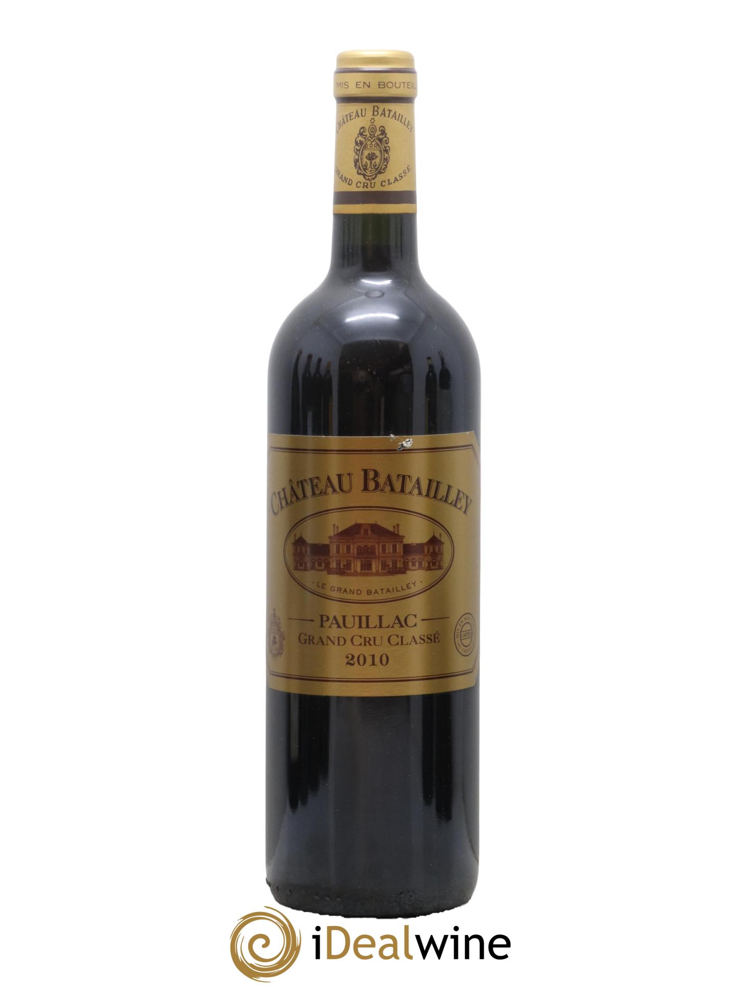 Château Batailley 5ème Grand Cru Classé 2010 - Lot de 1 bouteille - 0