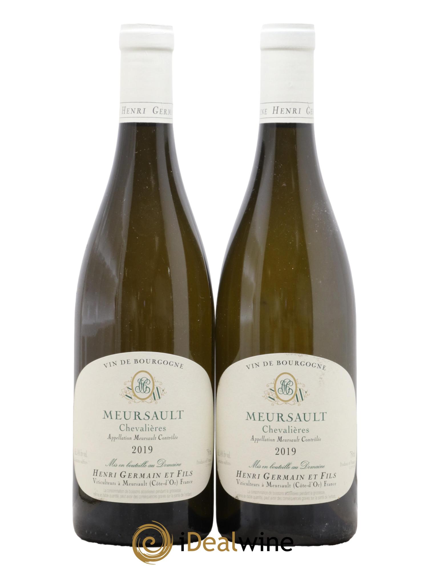 Meursault Chevalières Henri Germain 2019 - Lot de 2 bouteilles - 0