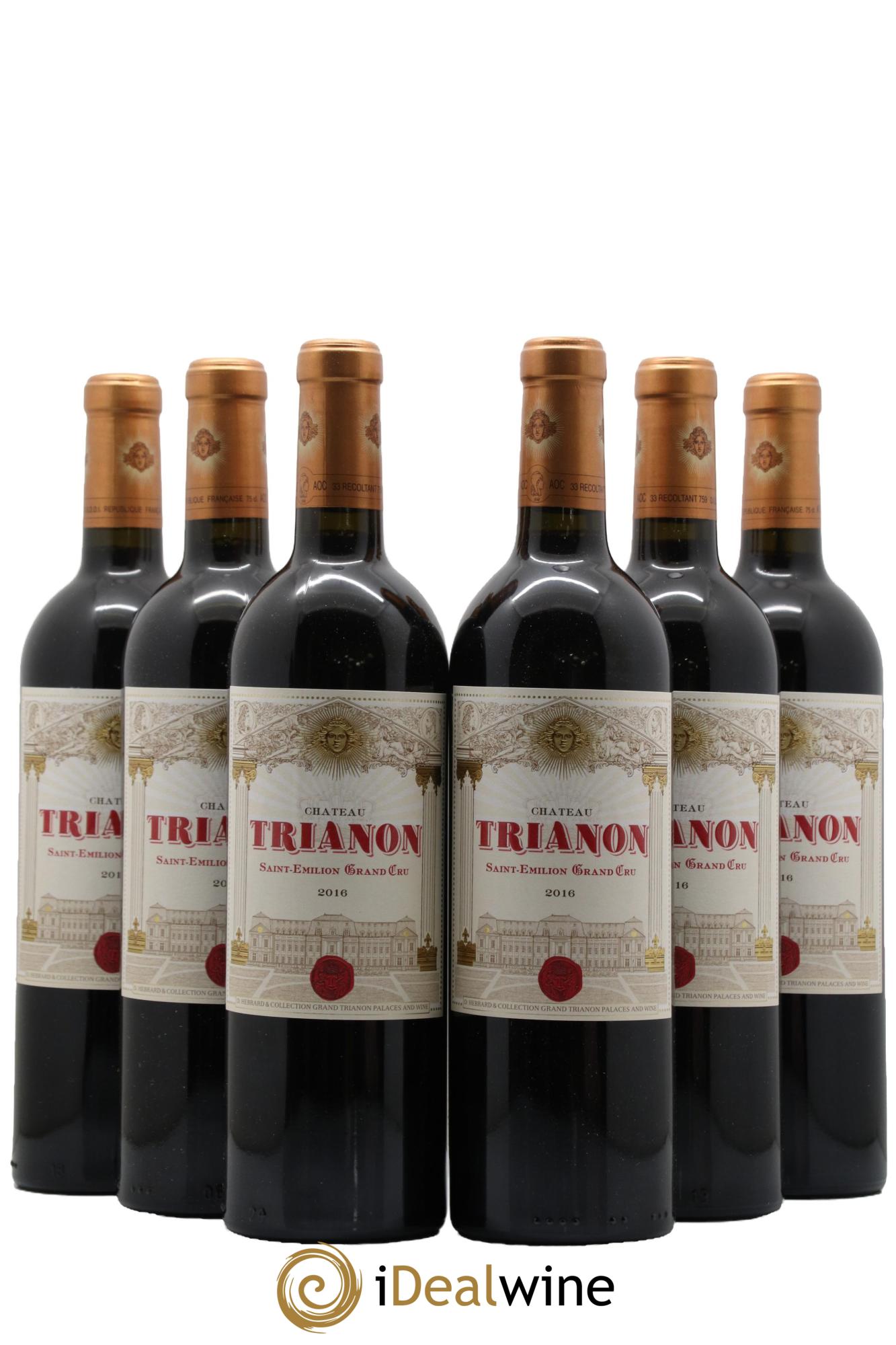 Château Trianon 2016 - Posten von 6 Flaschen - 0