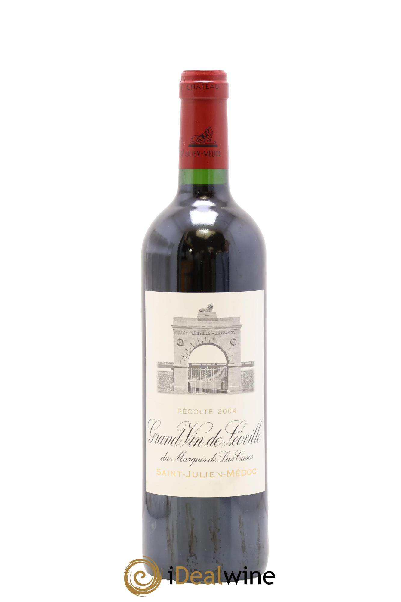 Château Léoville Las Cases 2ème Grand Cru Classé 2004 - Lot de 1 bouteille - 0
