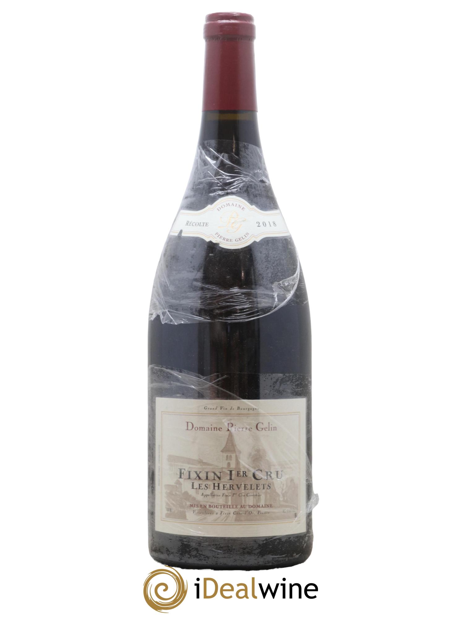 Fixin 1er Cru Les Hervelets Domaine Pierre Gelin 2018 - Lot de 1 magnum - 0