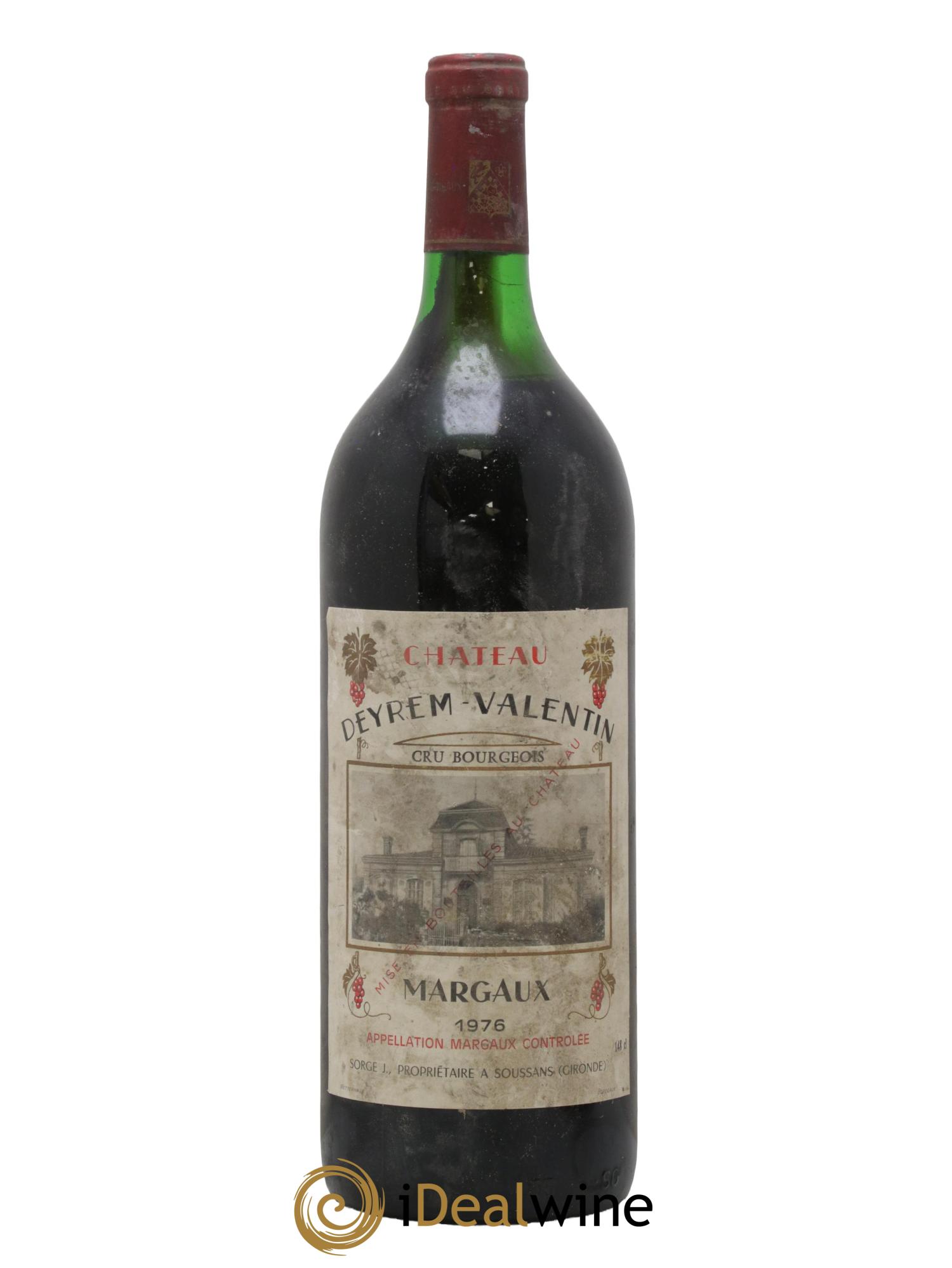 Château Deyrem Valentin Cru Bourgeois 1976 - Lot of 1 magnum - 0