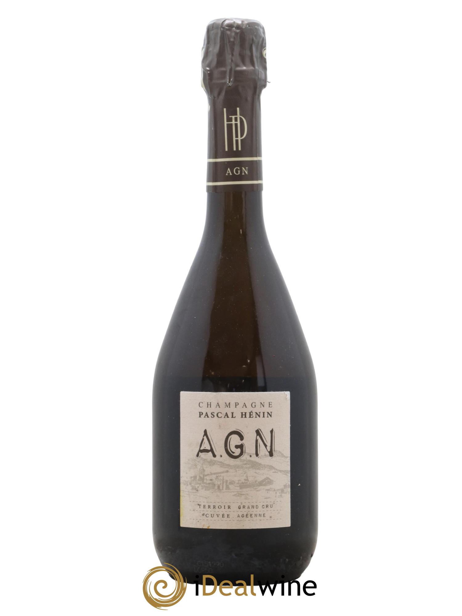 Champagne AGN Cuvee Ageenne Pascal Henin - Lot de 1 bouteille - 0