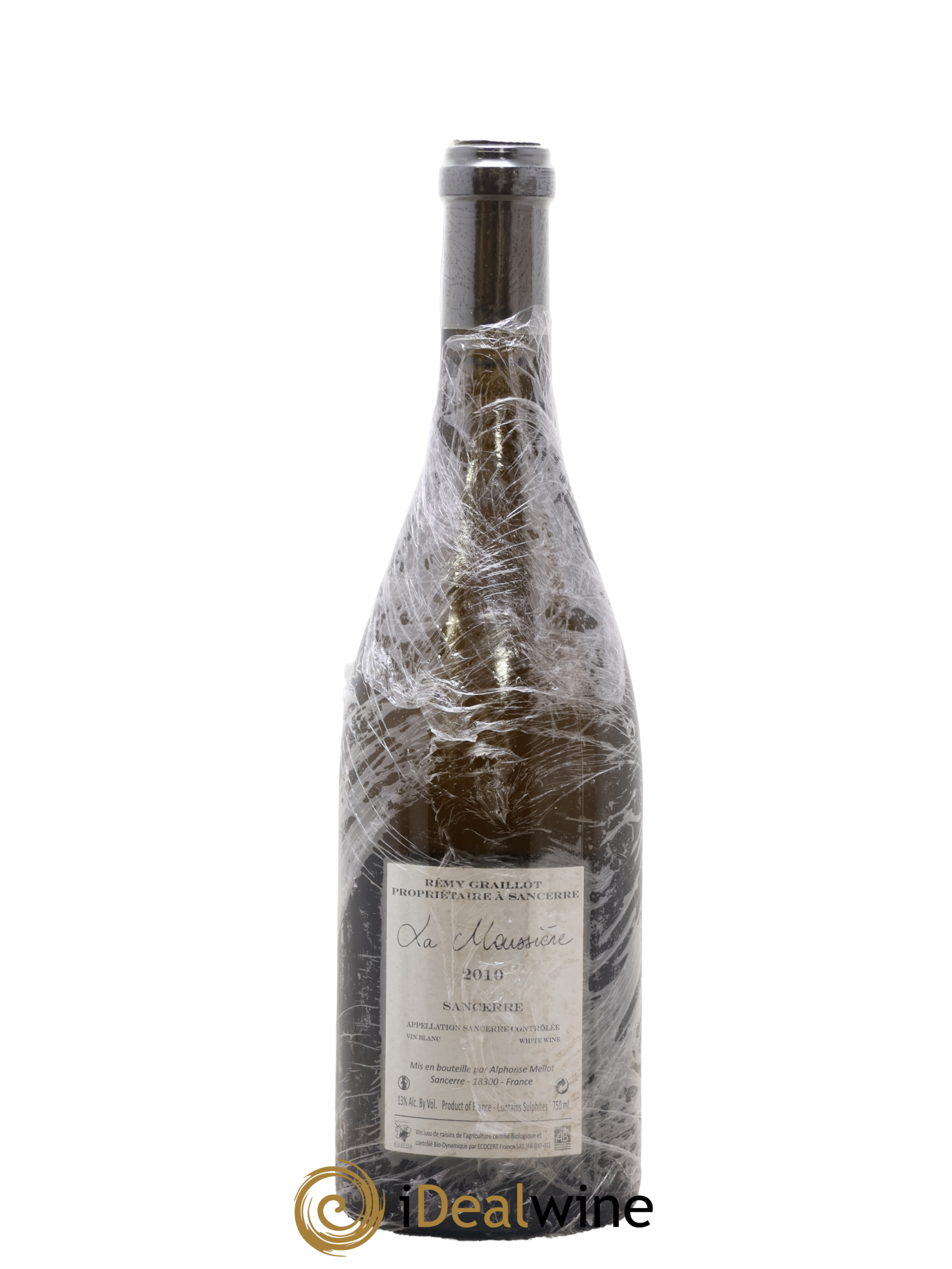 Sancerre La moussière Rémy Graillot 2010 - Lot de 1 bouteille - 1