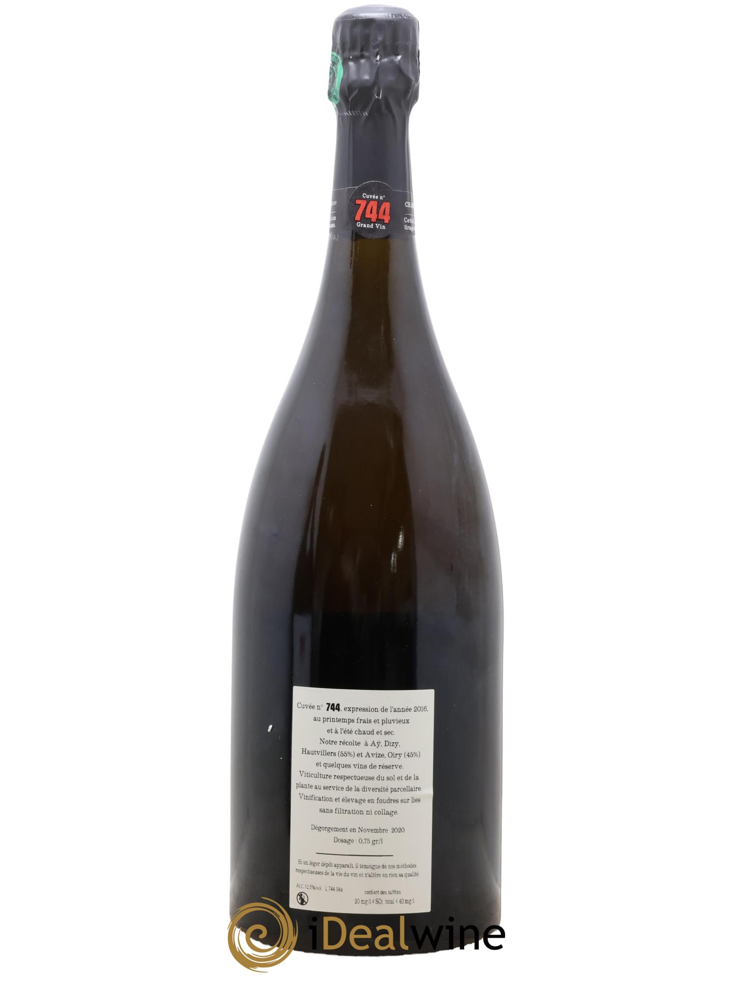 Cuvée 744 Jacquesson - Lot de 1 magnum - 1