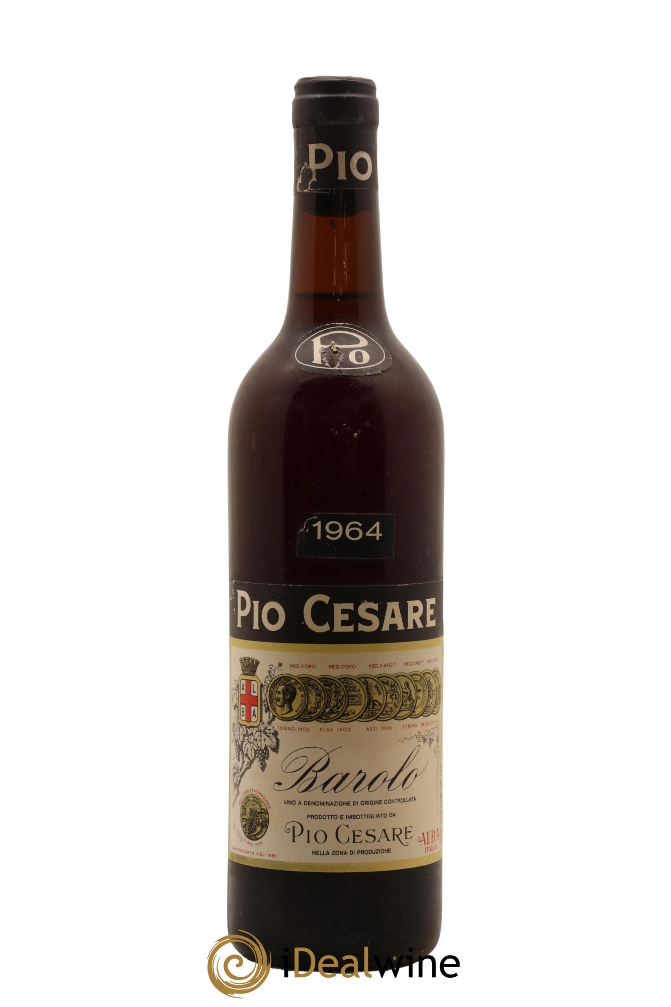 Barolo DOCG Pio Cesare 1964 - Posten von 1 Flasche - 0