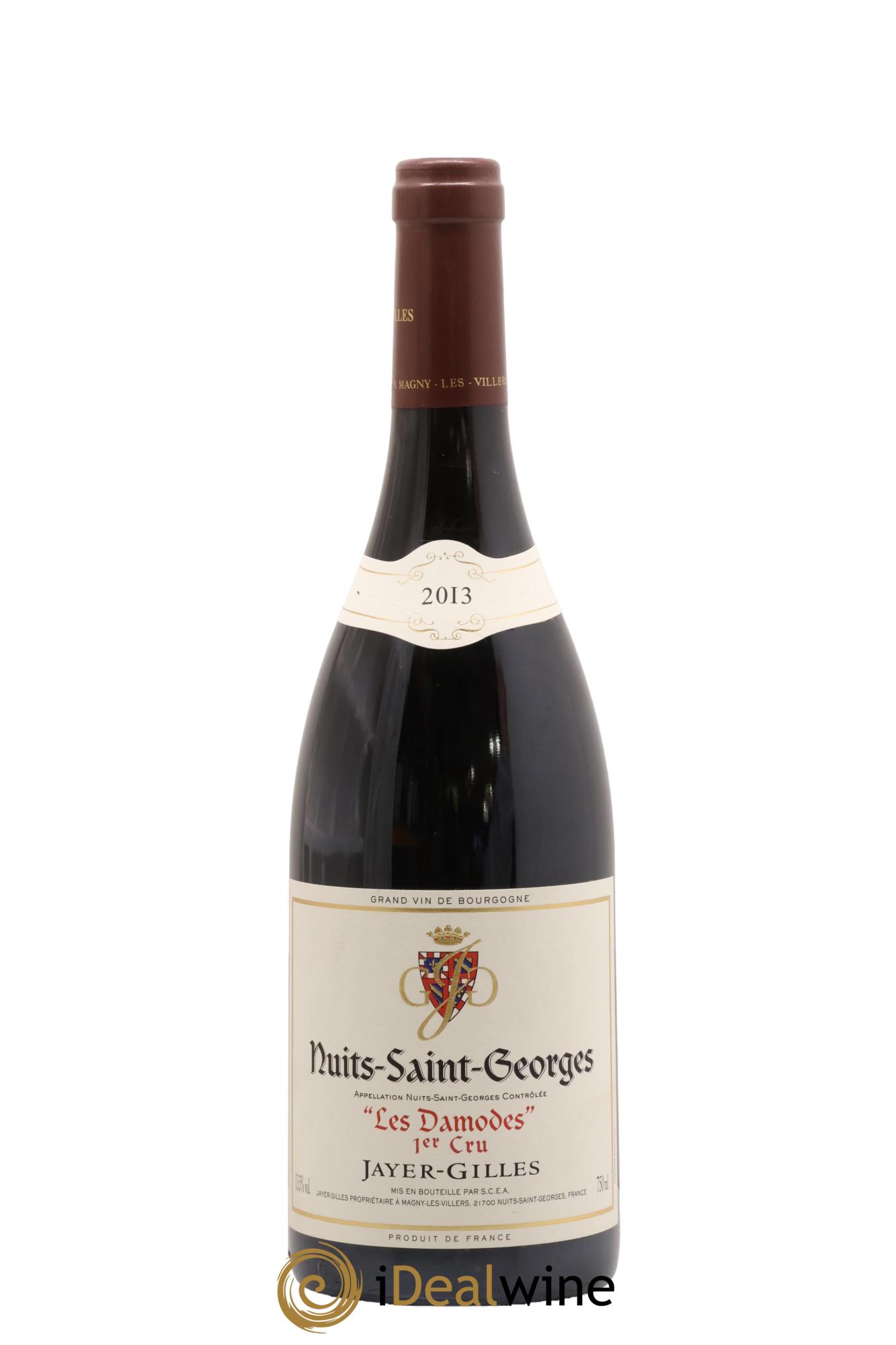 Nuits-Saint-Georges 1er Cru Les Damodes Hoffmann-Jayer (anciennement Jayer-Gilles) 2013 - Lot de 1 bouteille - 0