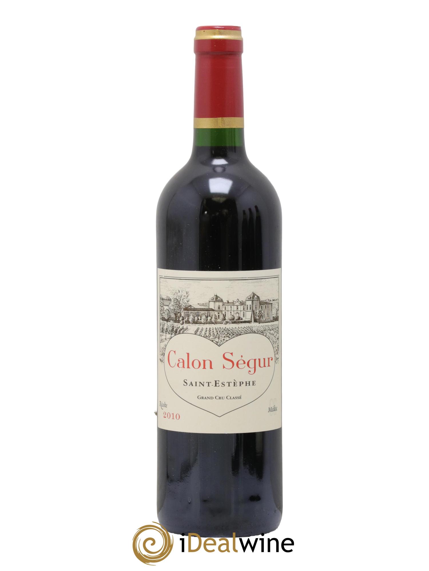 Château Calon Ségur 3ème Grand Cru Classé 2010 - Lot de 1 bouteille - 0