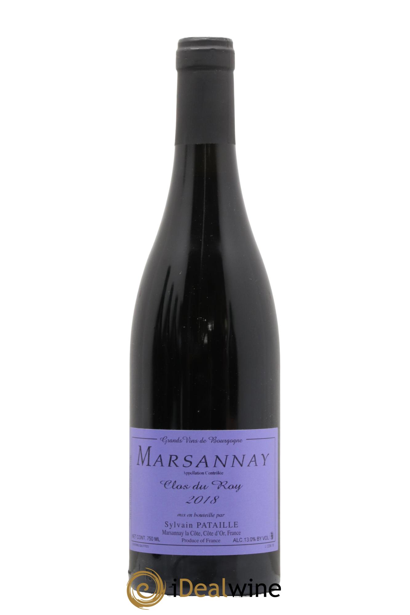Marsannay Clos du Roy Sylvain Pataille (Domaine) 2018 - Lot de 1 bouteille - 0